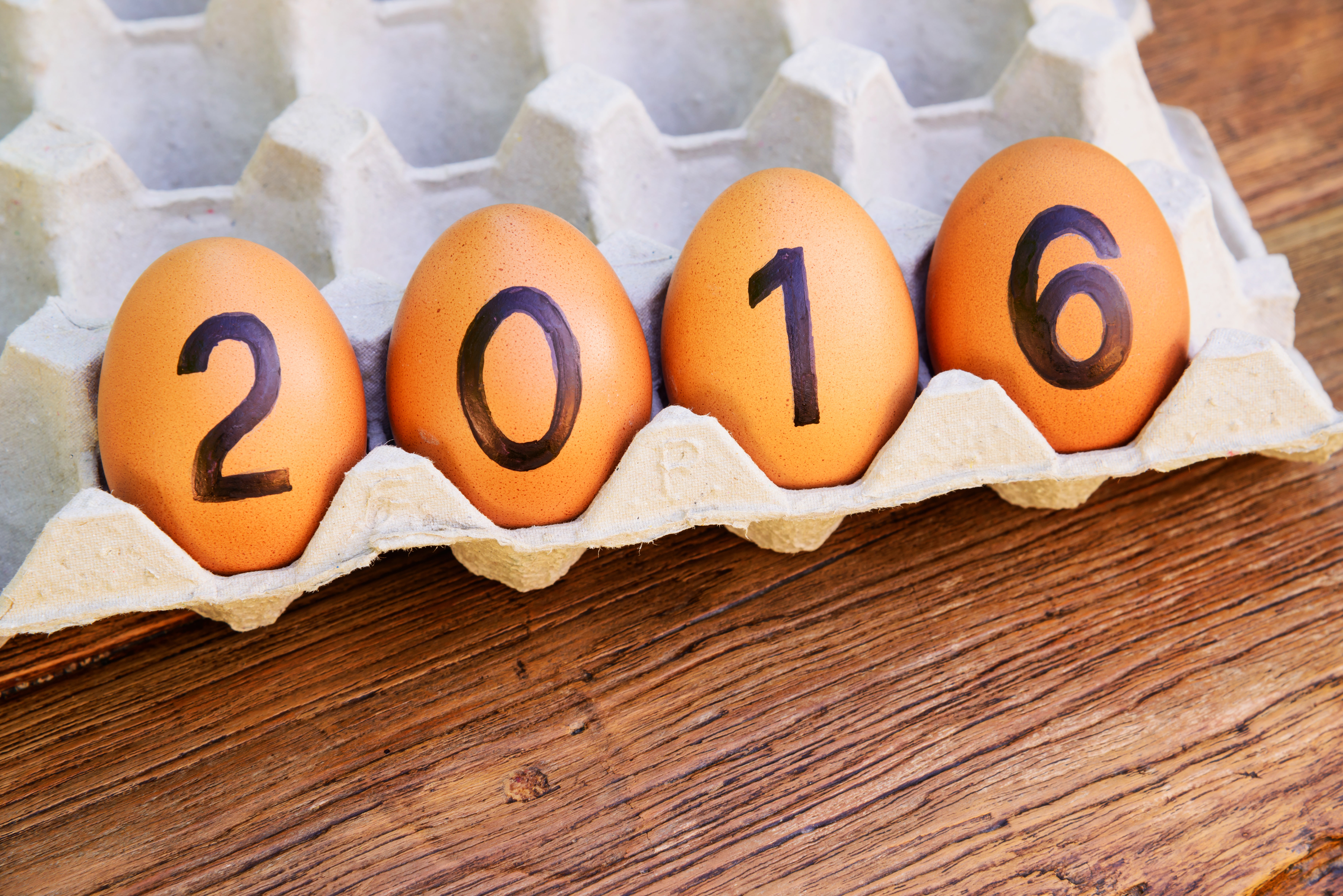 2016, New Year, 5K, Happy, decoration, HD Wallpaper