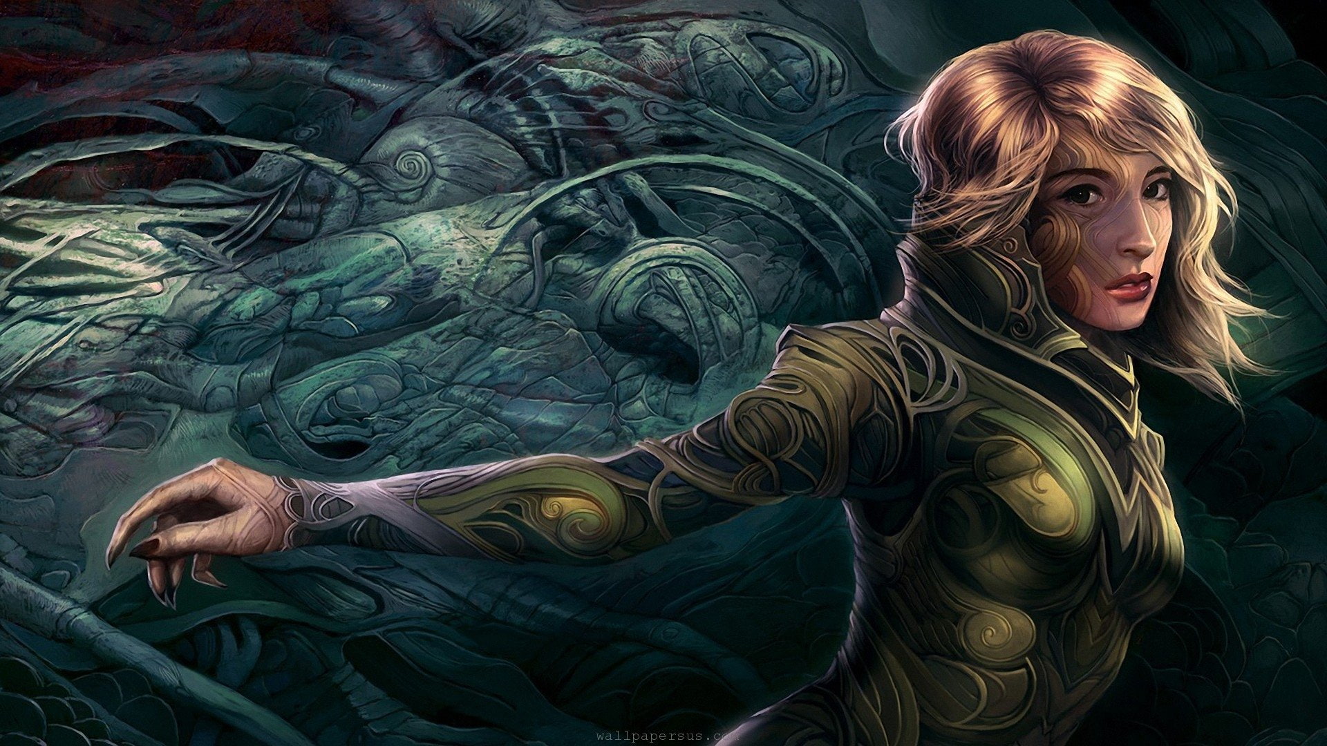 1080P, Druid, Women, Fantasy, HD Wallpaper