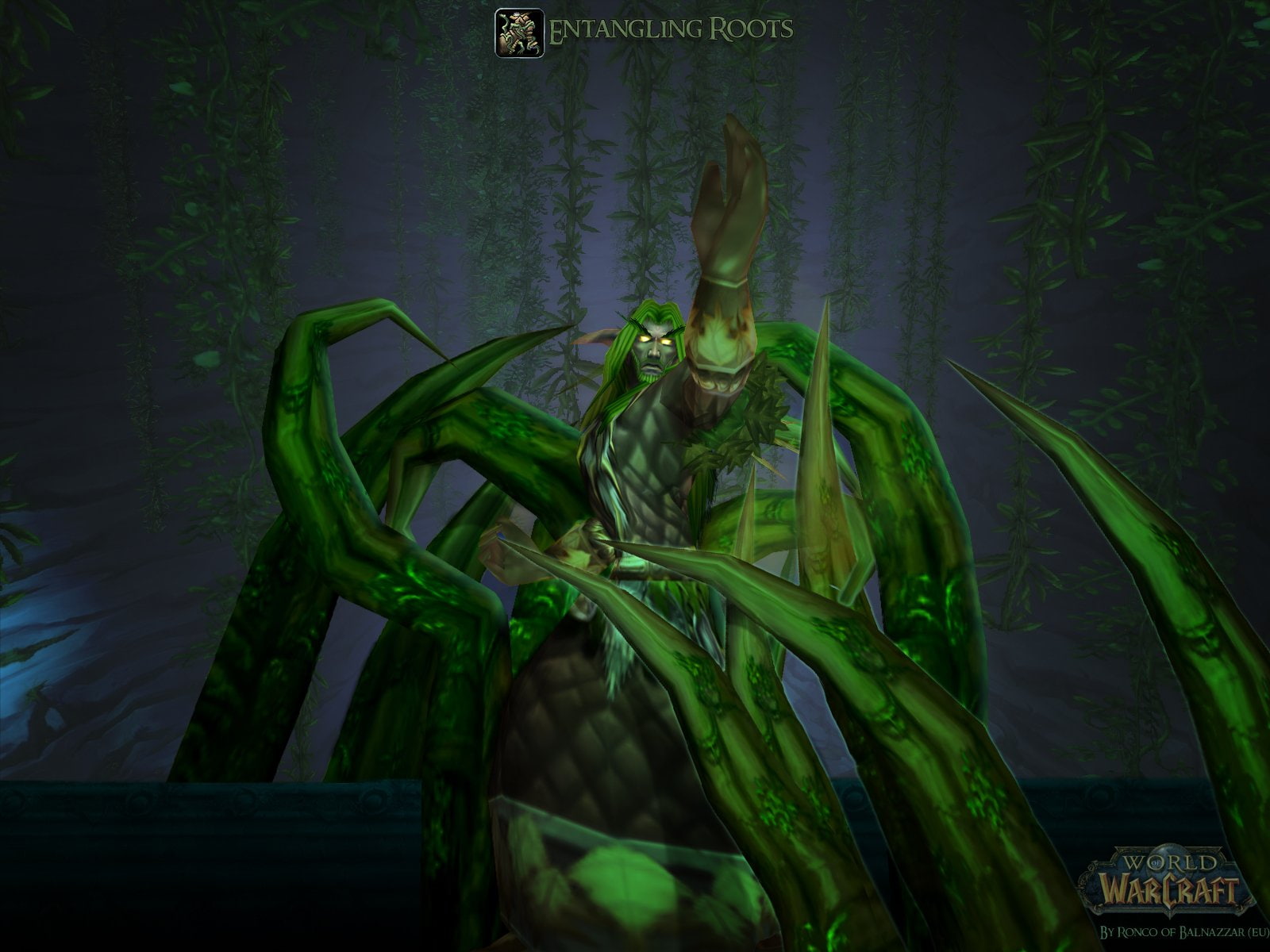 creativity, growth, plant part, statue, representation, nature, indoors, 720P, Druid, vegetable, human representation, World Of Warcraft, night, leaf, HD Wallpaper