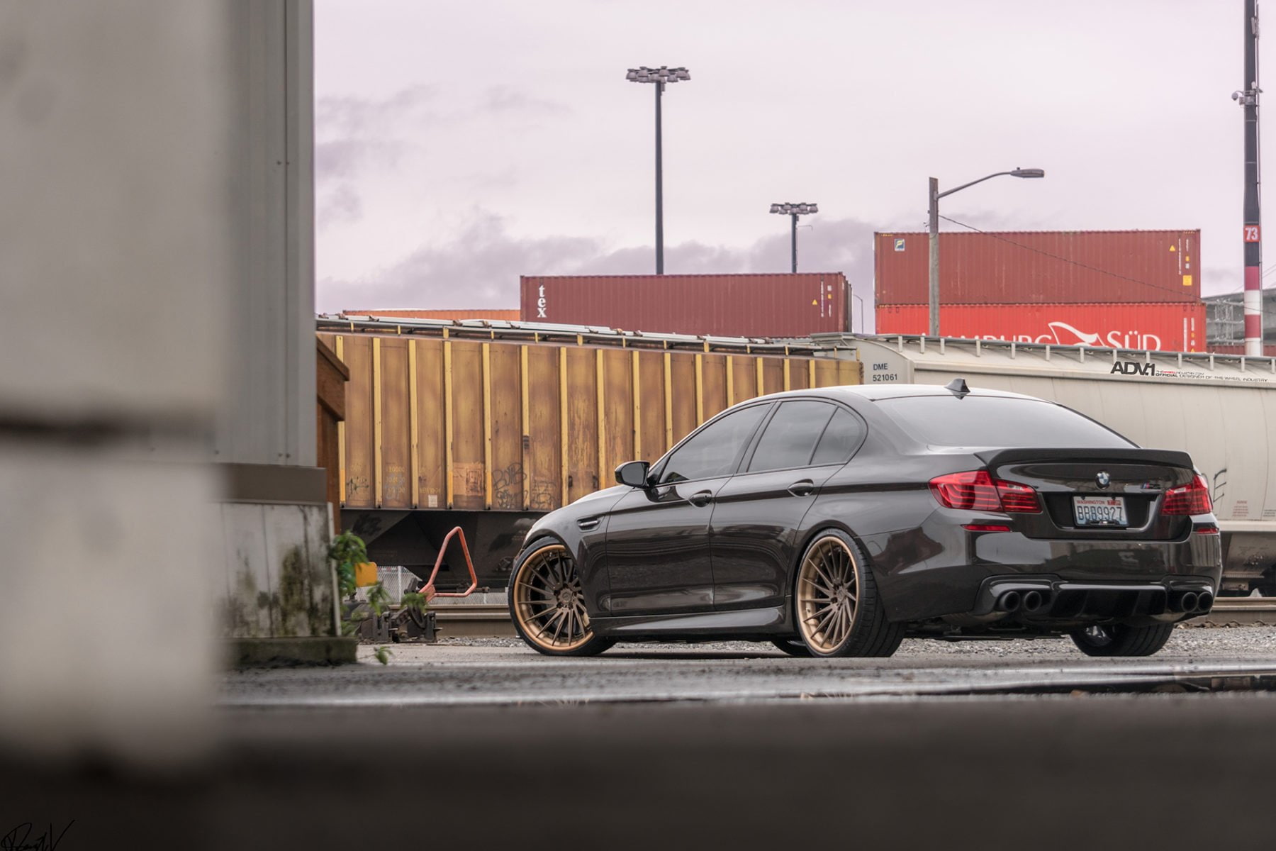 cars, f10, black, sapphire, sedan, 720P, bmw, (m5), metallic, HD Wallpaper