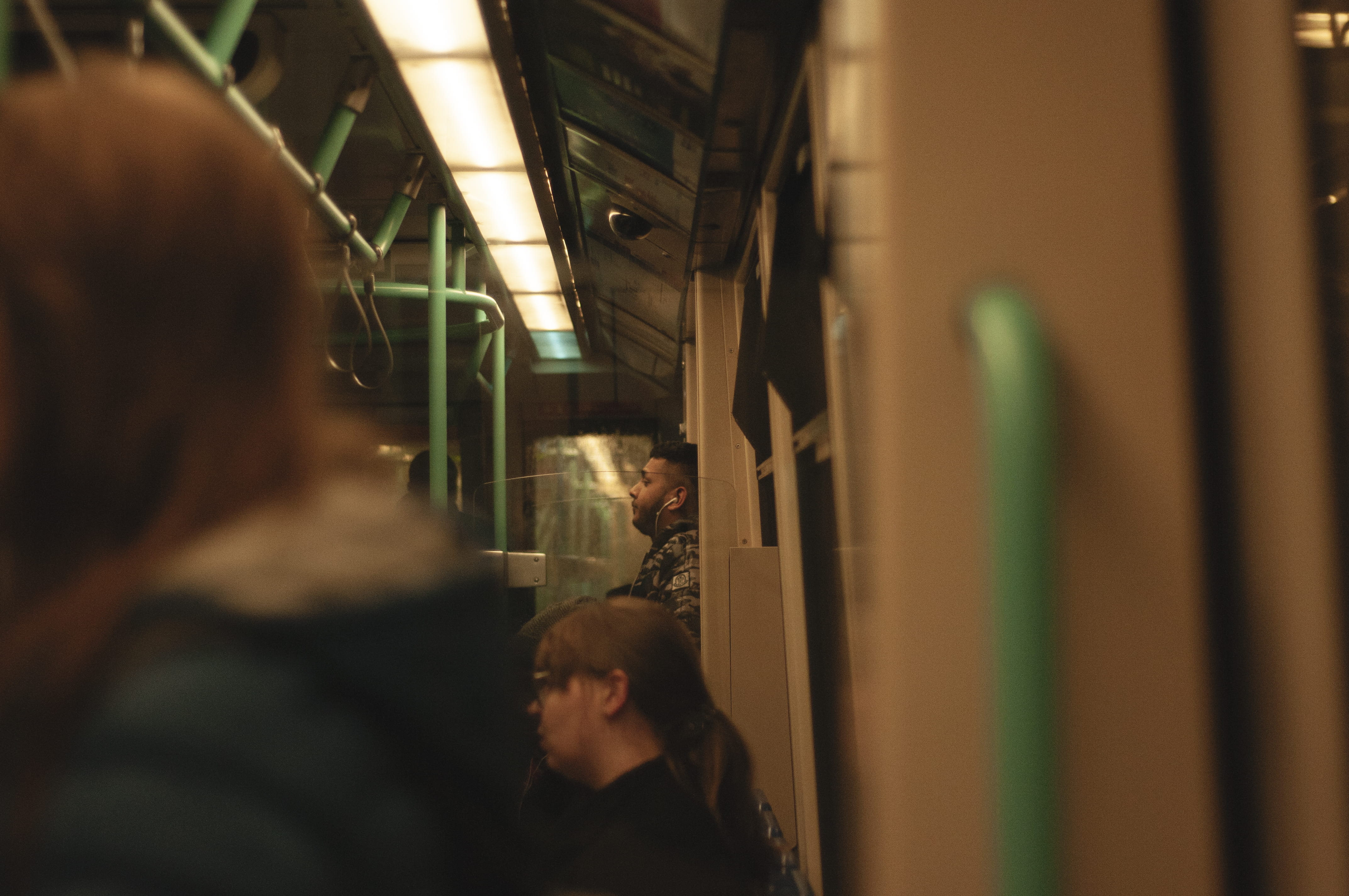 united kingdom, men, commute, london, lifestyles, vehicle interior, rail transportation, adult, group of people, train, subway train, people, selective focus, HD Wallpaper