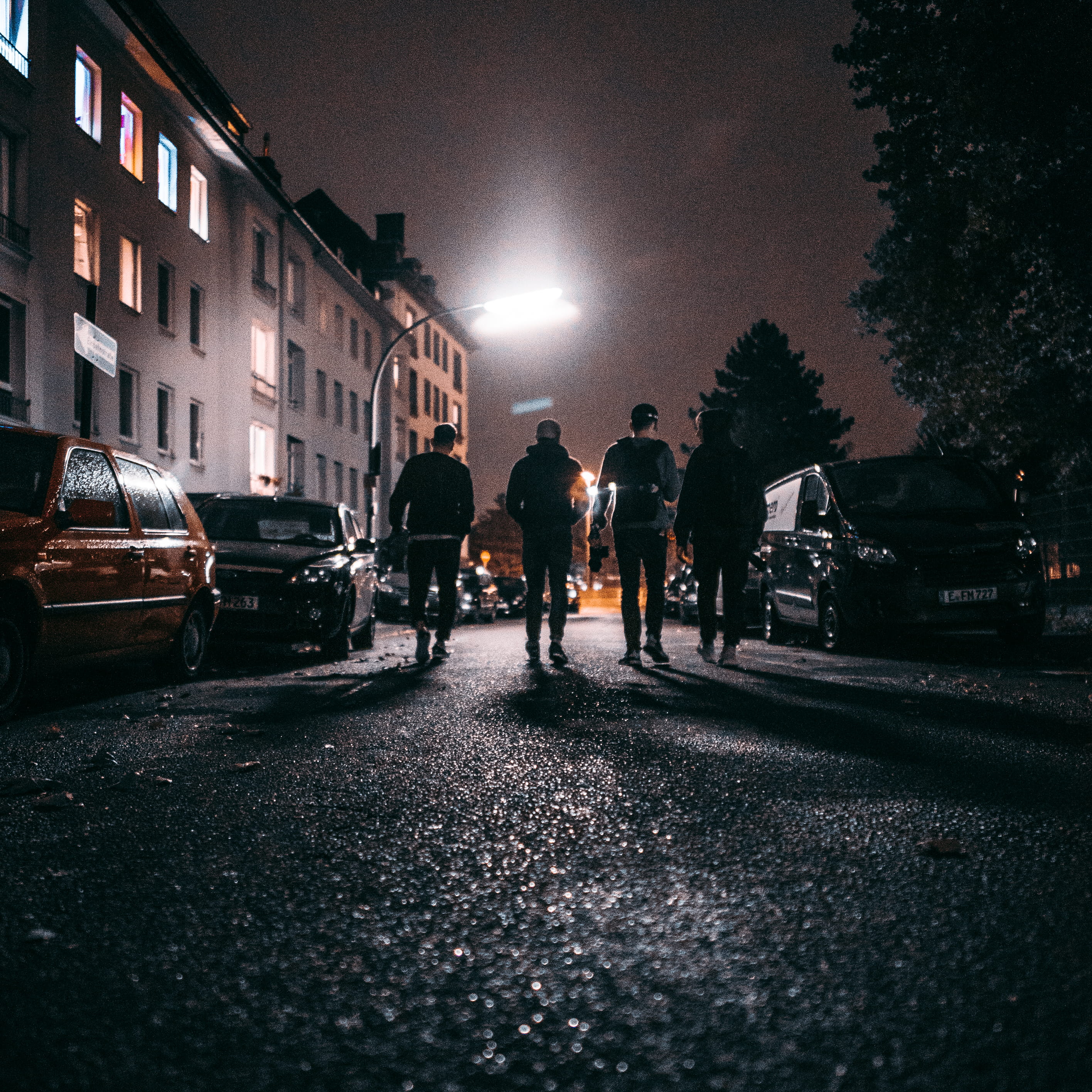 transportation, road, shoe, full length, tones, tree, car, motor vehicle, cars, fashion, city, urban, friends, men, mode of transportation, squad, cologne, Phone HD Wallpaper