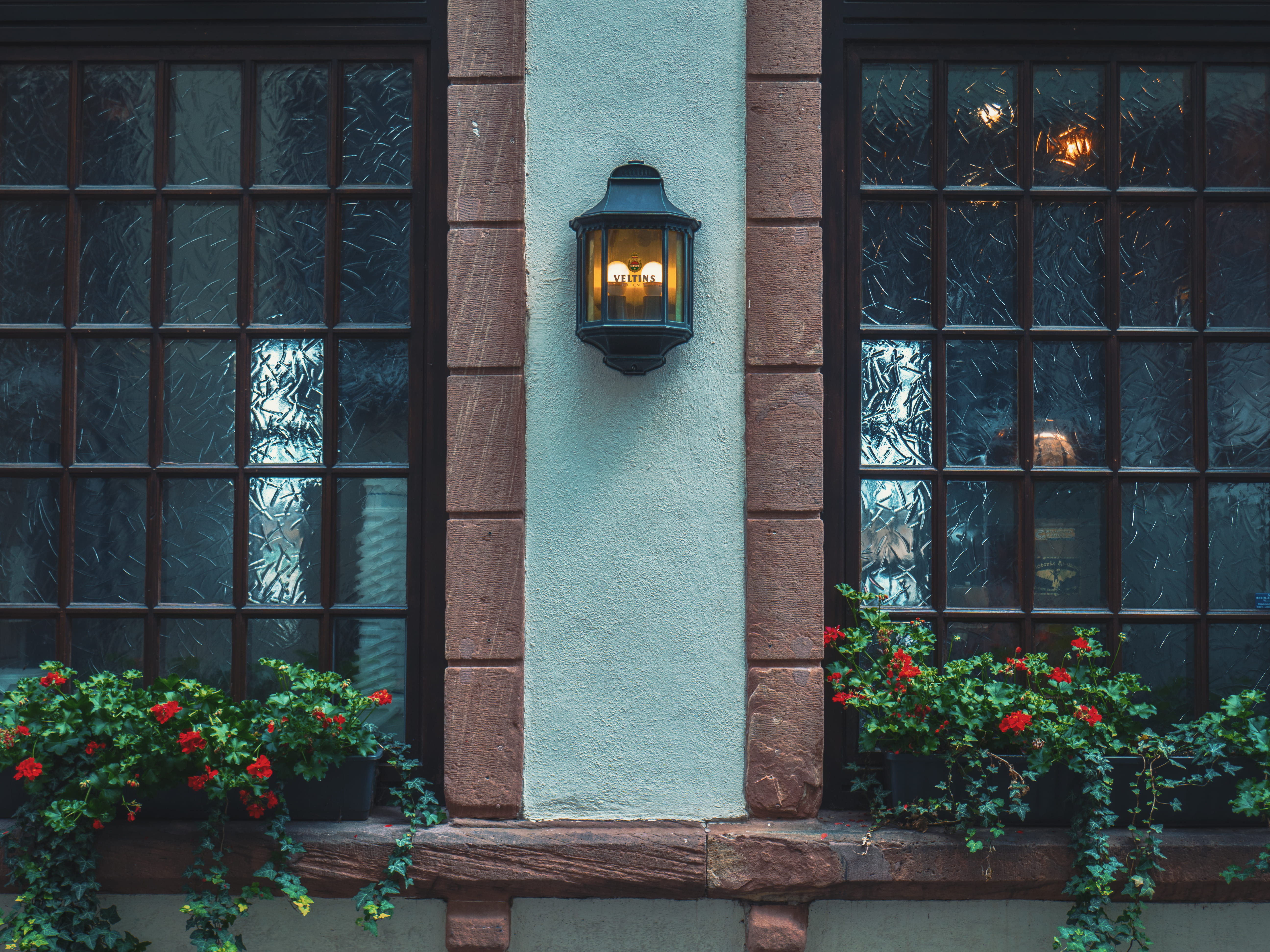 lighting equipment, illuminated, outdoors, glass - material, 5K, architecture, geometry, symmetry, flowering plant, reflection, nature, facade, lamp, city, HD Wallpaper