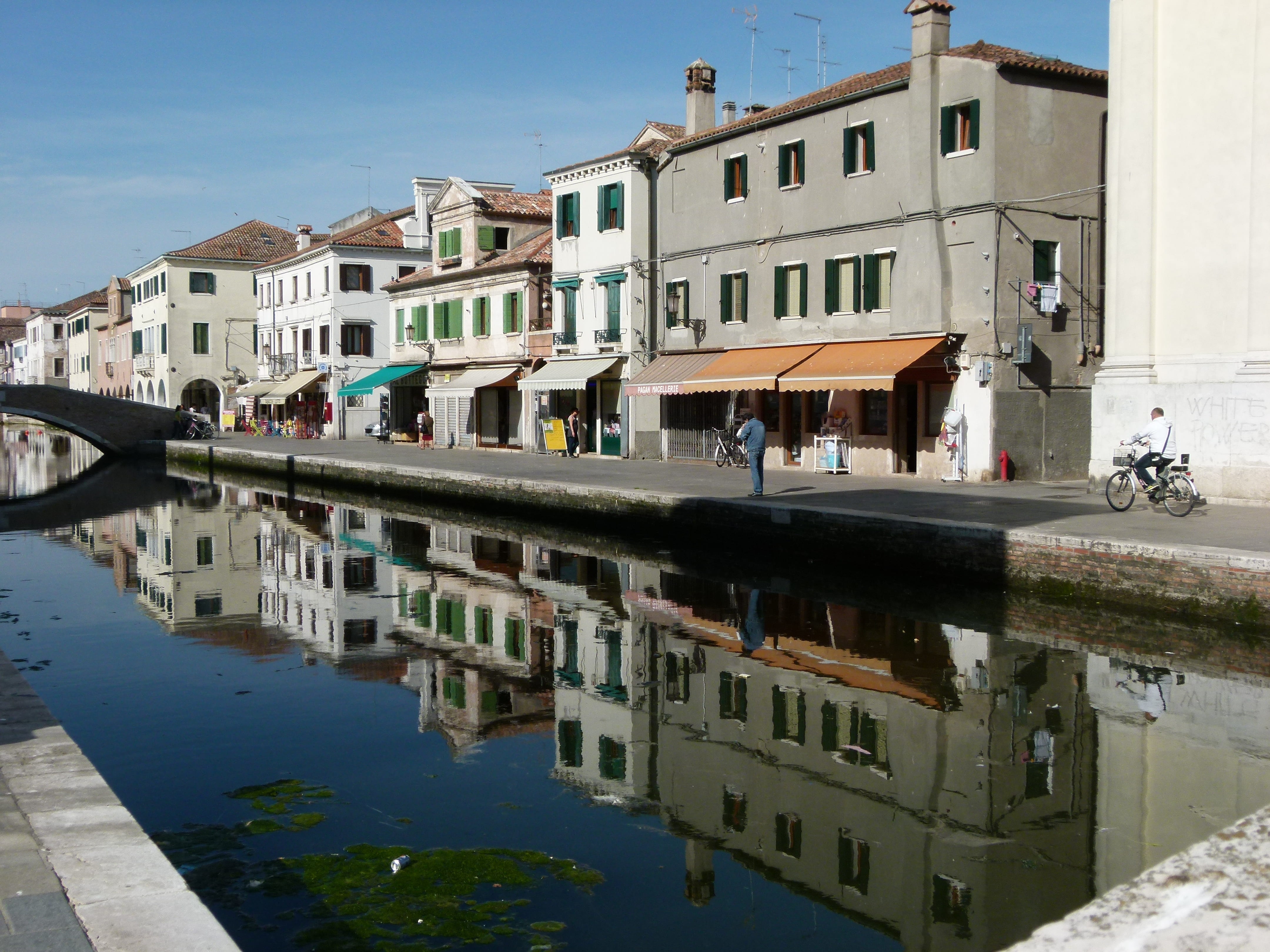 architecture, 4K, residential district, water, transportation, built structure, houses italy, outdoors, building, day, channel, canal, incidental people, HD Wallpaper