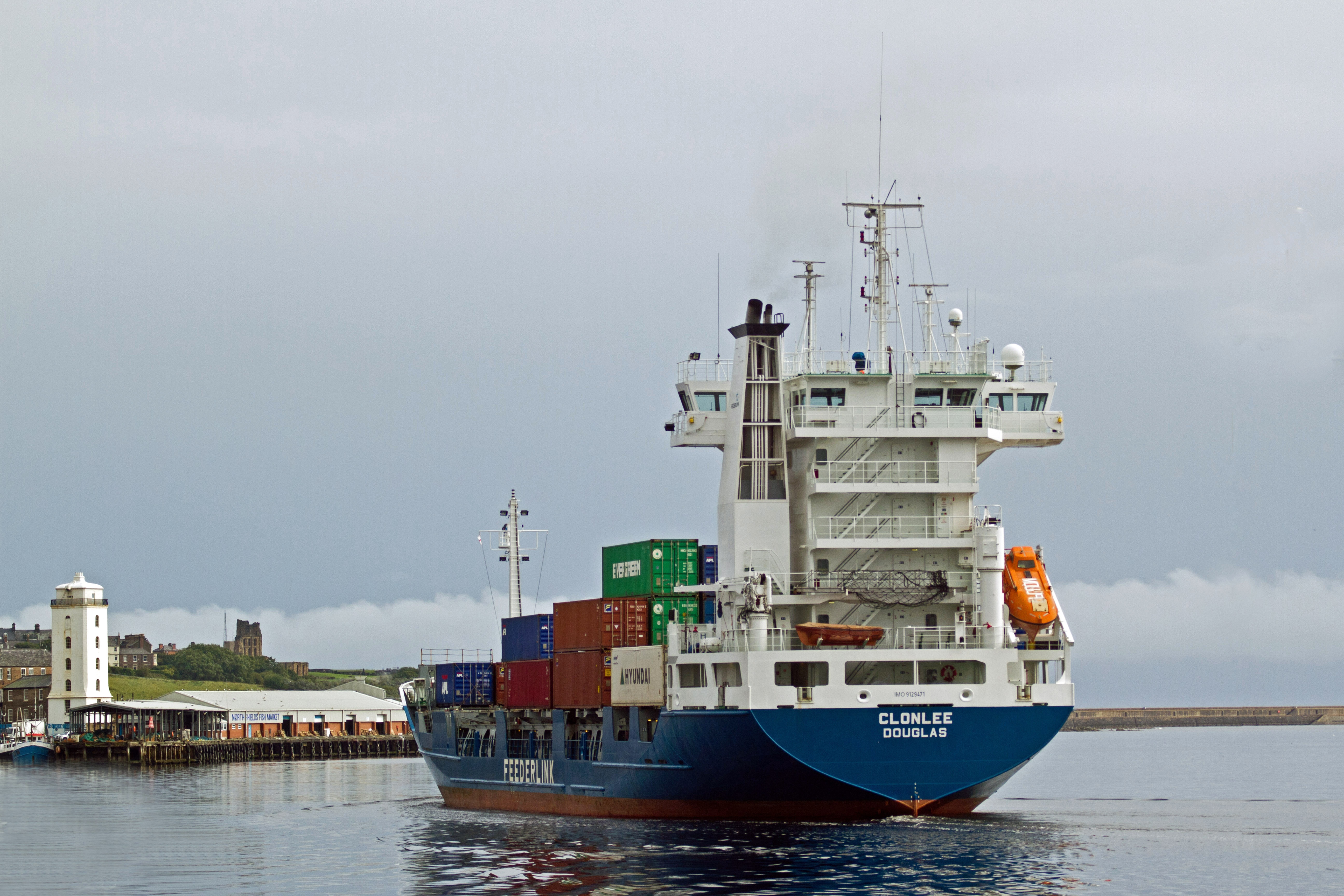 5K, ship, anchored, freight transportation, nature, water, passenger craft, business, sky, pier, outdoors, cargo container, architecture, transportation, HD Wallpaper