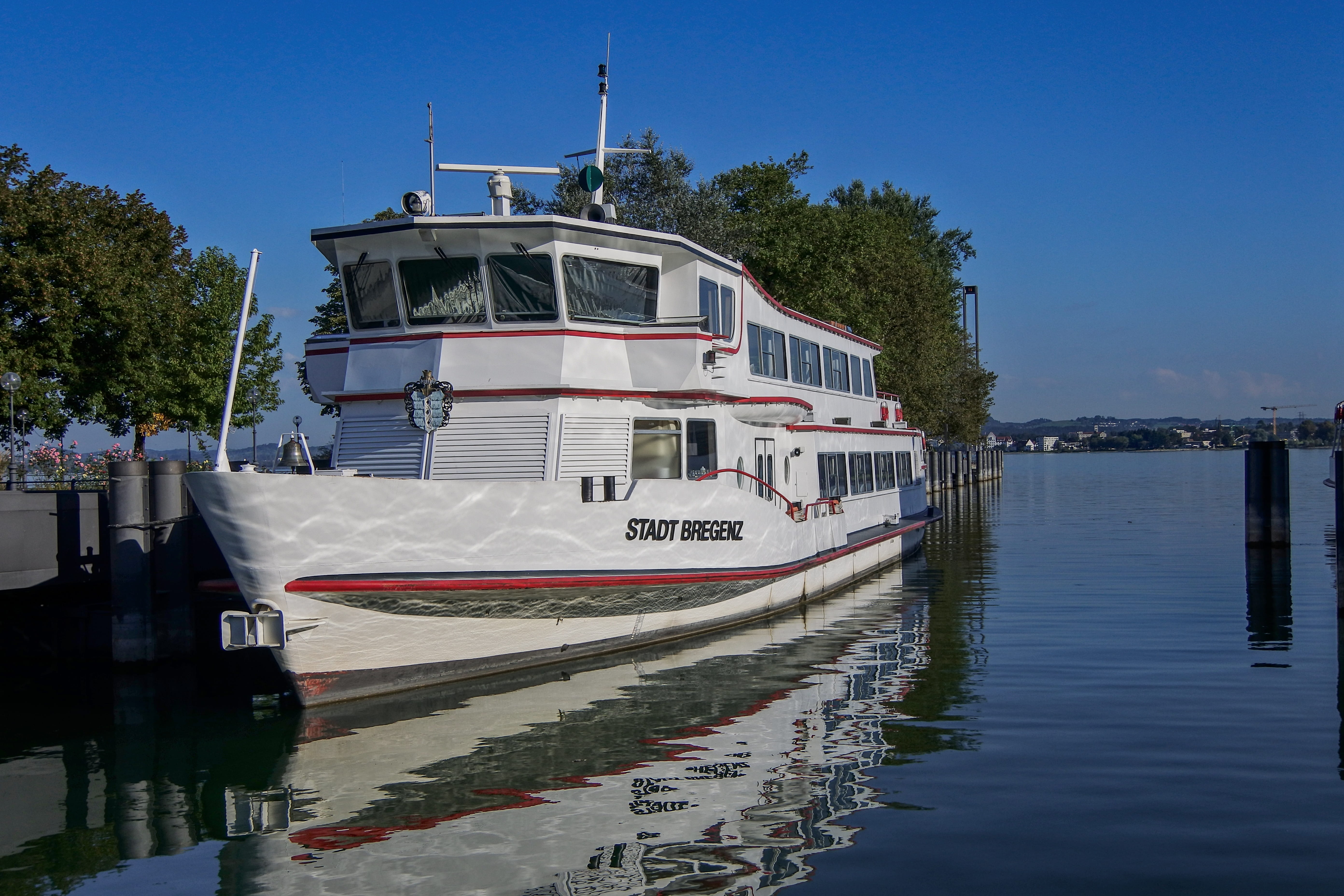 mode of transportation, water, nautical vessel, lake constance, sailboat, port, yacht, ship, day, reflection, architecture, cruise ship, moored, passenger craft, HD Wallpaper