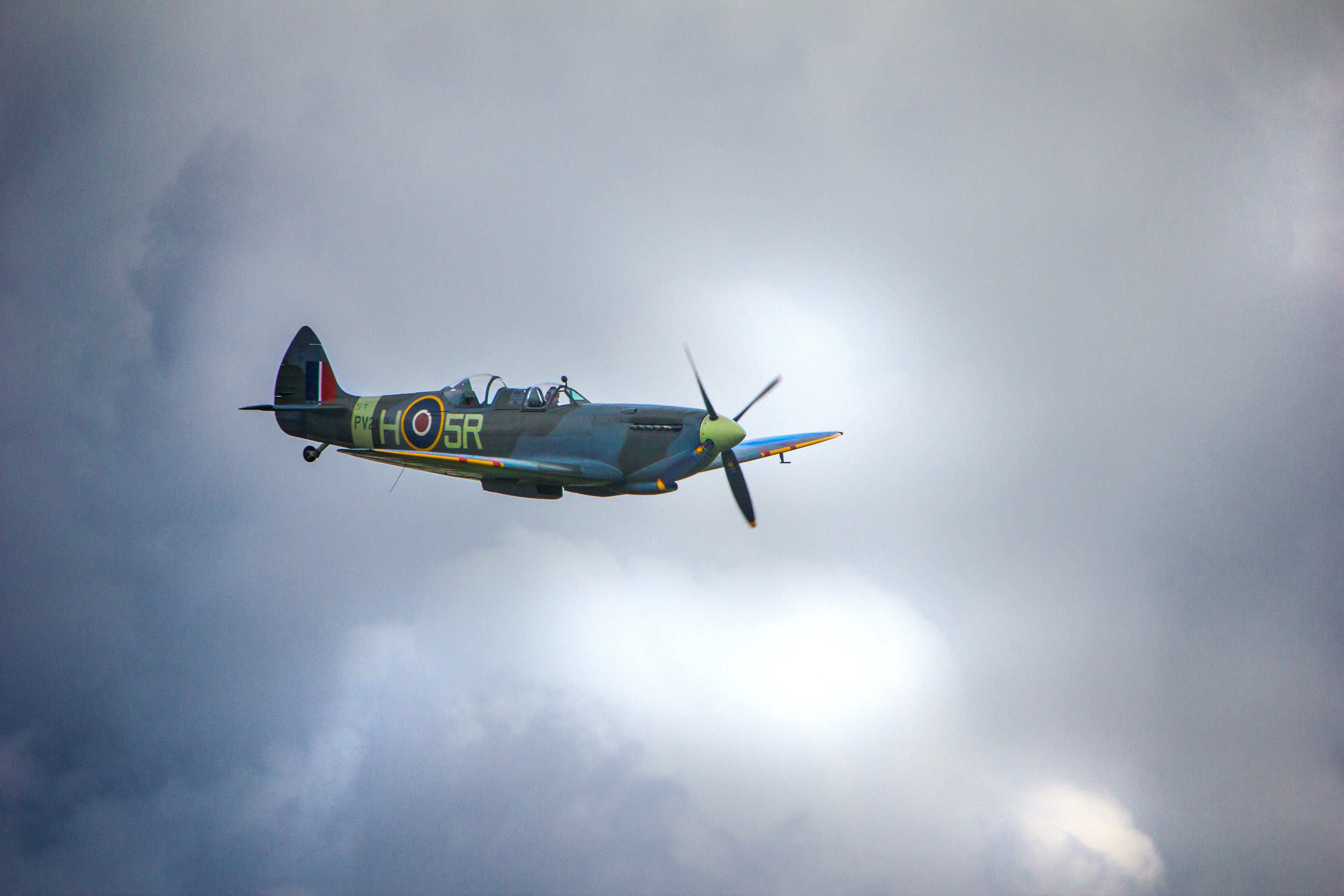 single object, museum, mode of transportation, nature, on the move, air vehicle, cloud, battle of britain, outdoors, motion, vintage, transportation, old, HD Wallpaper
