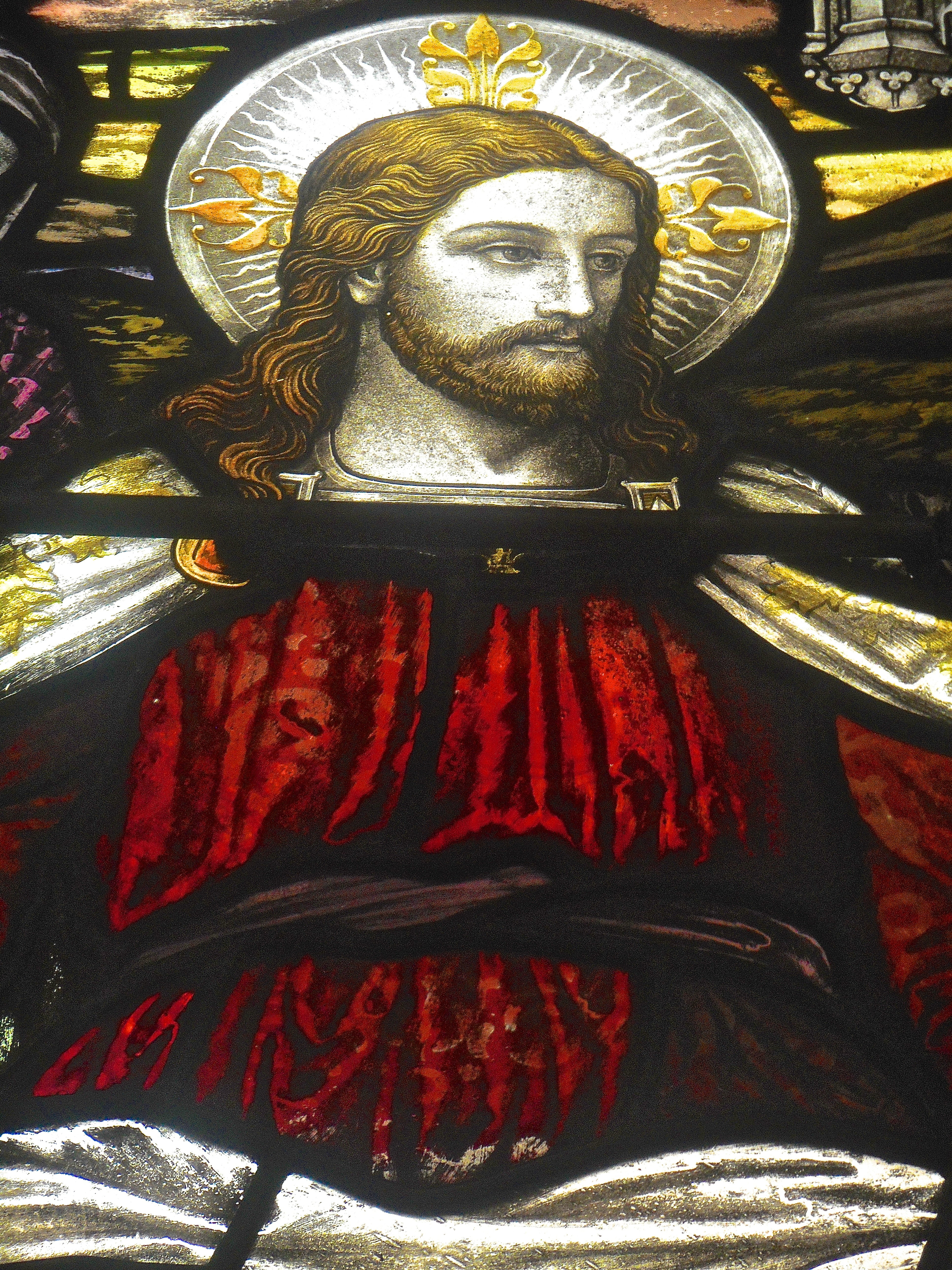 jesus christ, 5K, statue, st johns church, belief, sculpture, spirituality, london, representation, architecture, religion, no people, red, built structure, Phone HD Wallpaper
