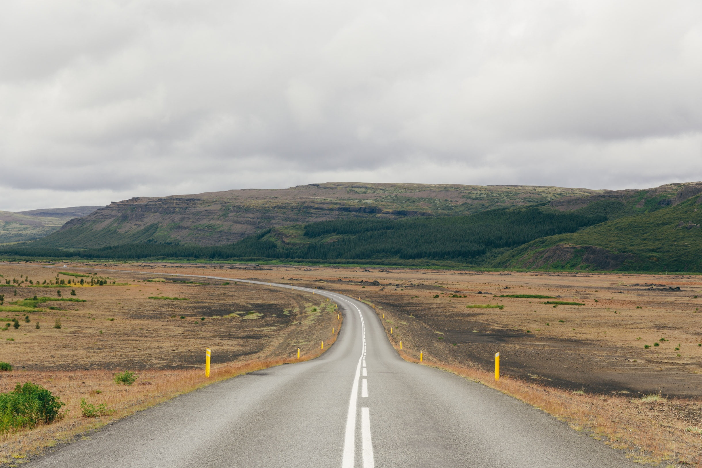 marking, scenics - nature, tranquil scene, environment, outdoors, sky, black, diminishing perspective, concrete, beauty in nature, cloud - sky, road, tranquility, HD Wallpaper