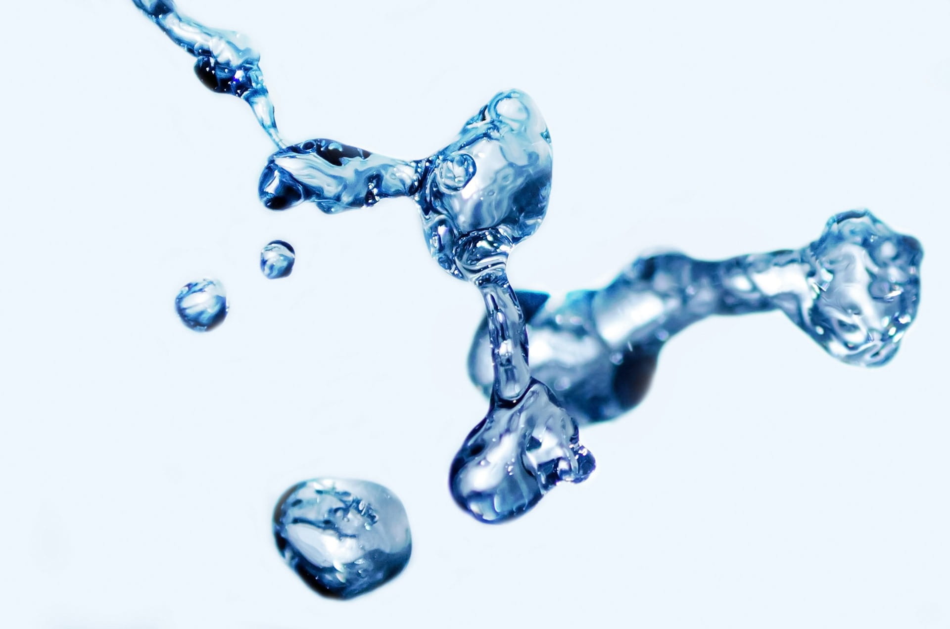motion, connection, water, blue, raindrop, chain, clear, photo, water drop, metal, waterdrop, flowing, shiny, splashing, 1080P, no people, white background, HD Wallpaper