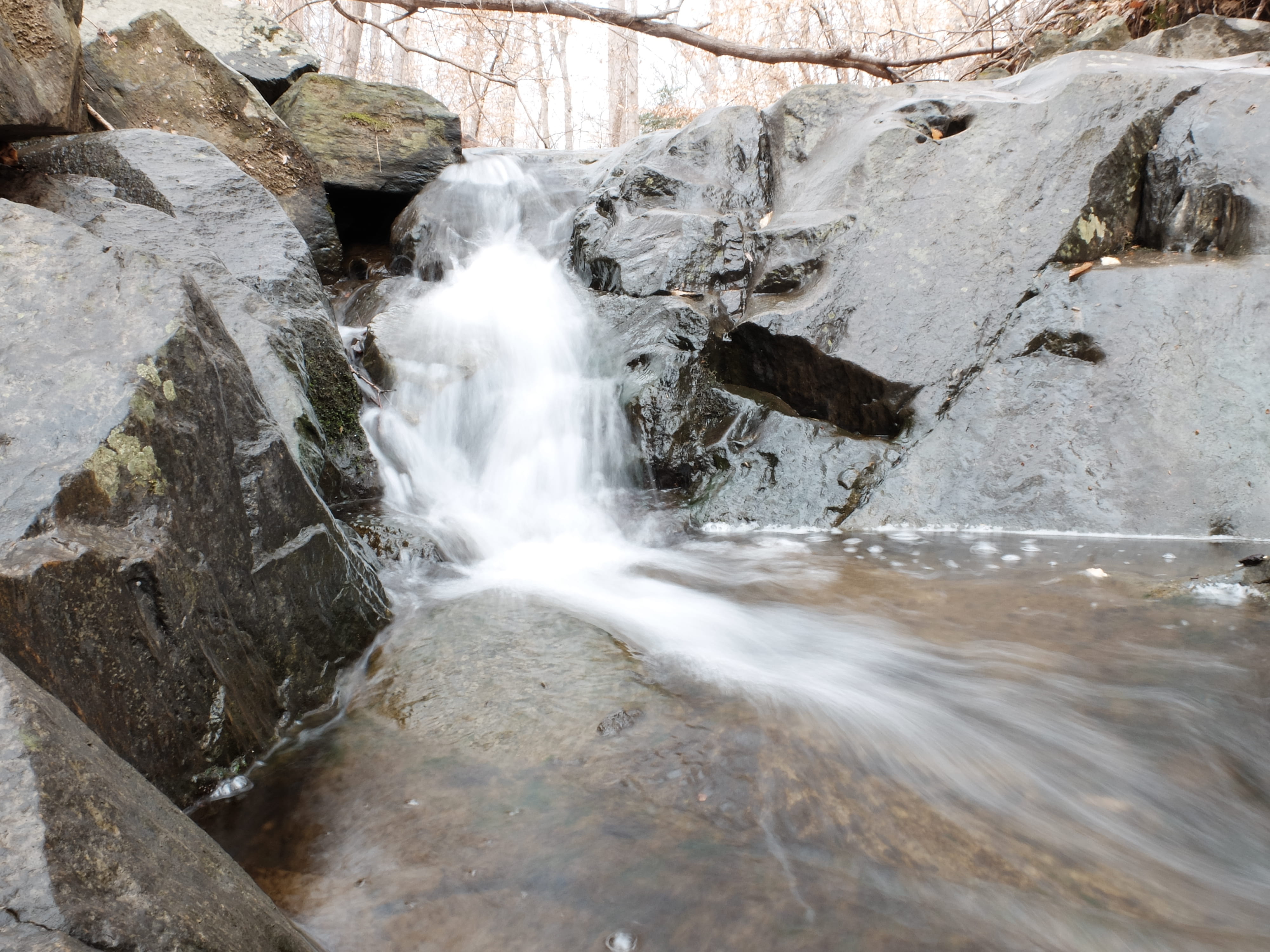 power in nature, motion, environment, solid, scenics - nature, outdoors, rock - object, flowing, river, no people, land, rock, blurred motion, stream, beauty in nature, HD Wallpaper