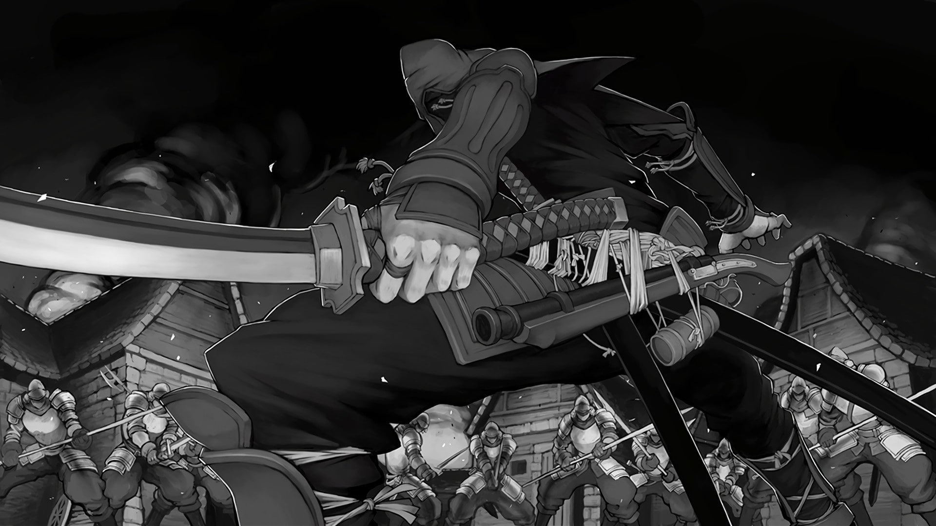 Drifters, Anime, Toyohisa Shimazu, 1080P, HD Wallpaper