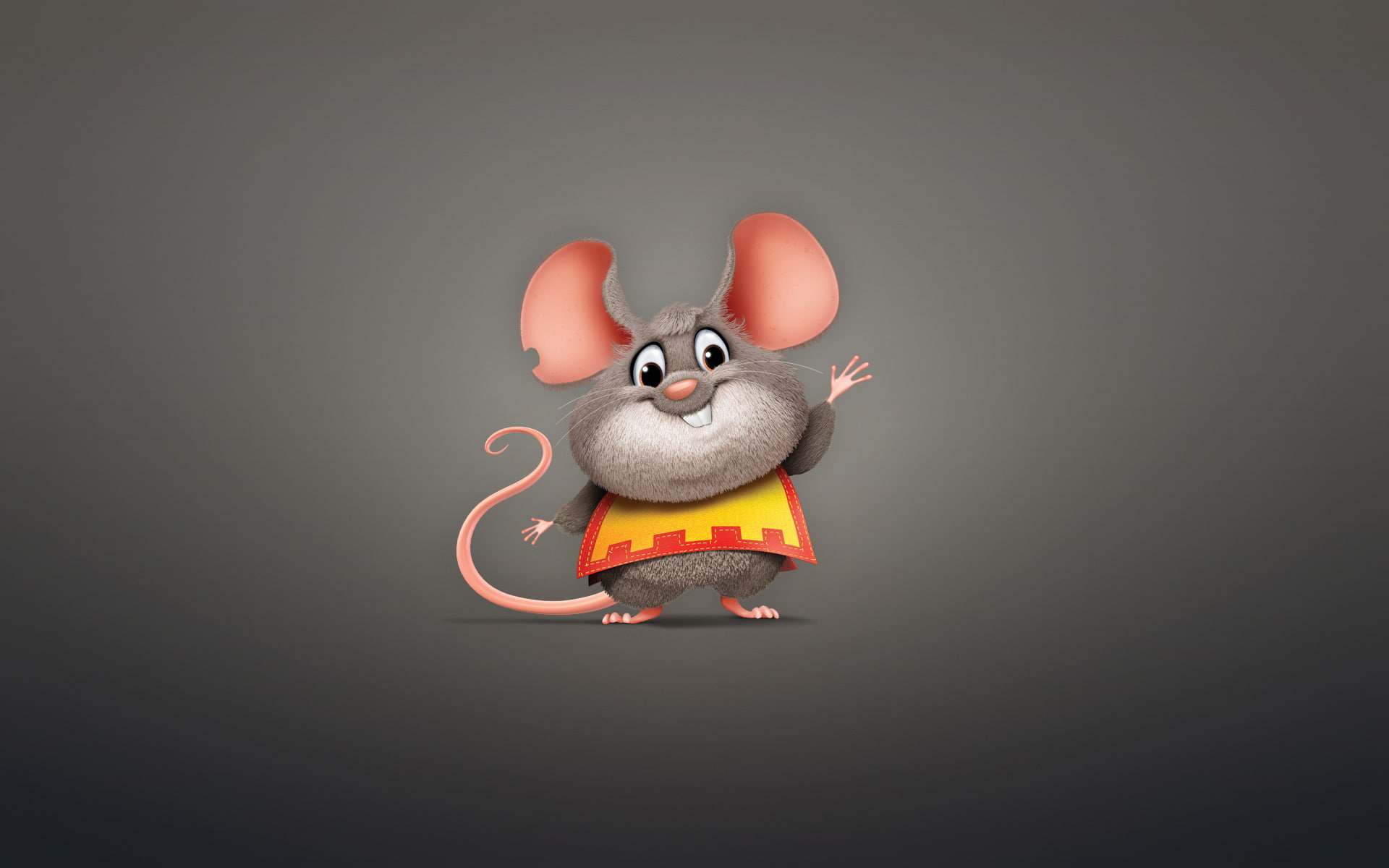 animal, rodent, mouse, plump, 1080P, HD Wallpaper