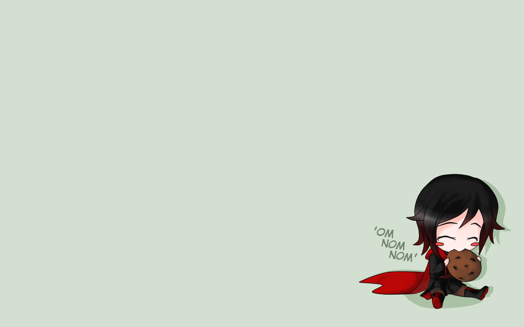 RWBY, Ruby Rose (character), 720P, cookies, Rooster Teeth, HD Wallpaper