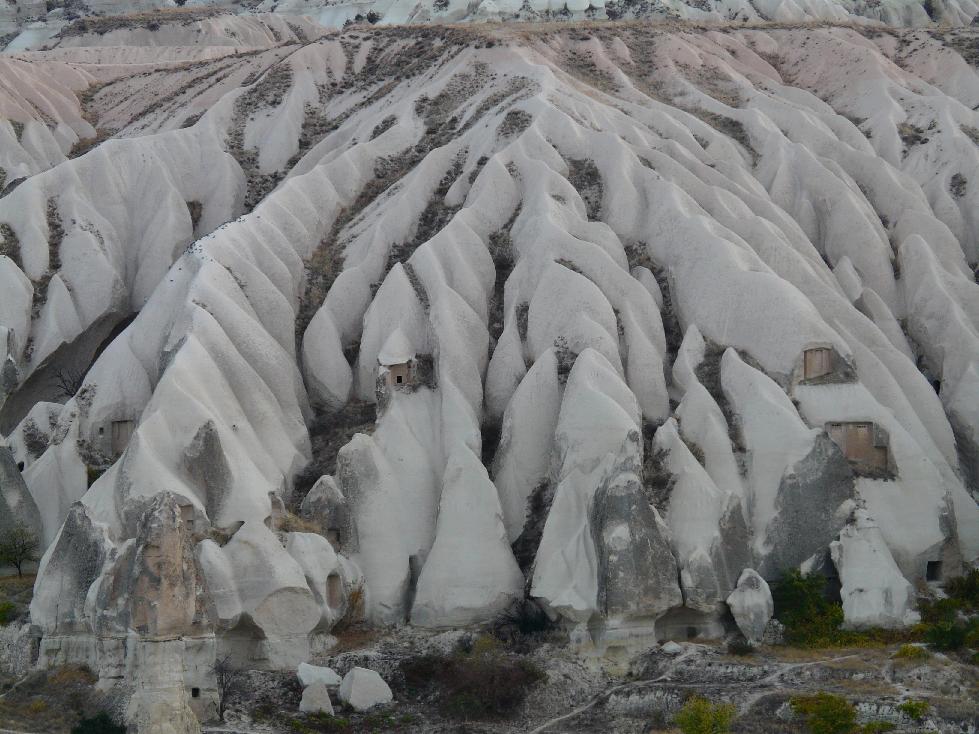environment, frozen, nature, sand stone, beauty in nature, land, iceberg, rock formations, snow, water, removal, cold temperature, winter, cappadocia, white color, HD Wallpaper