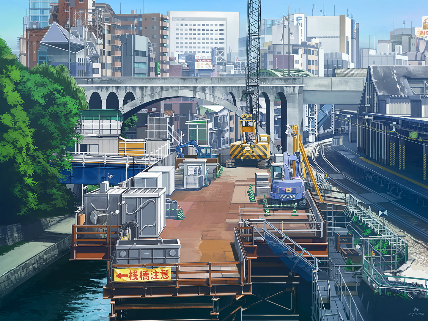 anime, 720P, btf view, HD Wallpaper