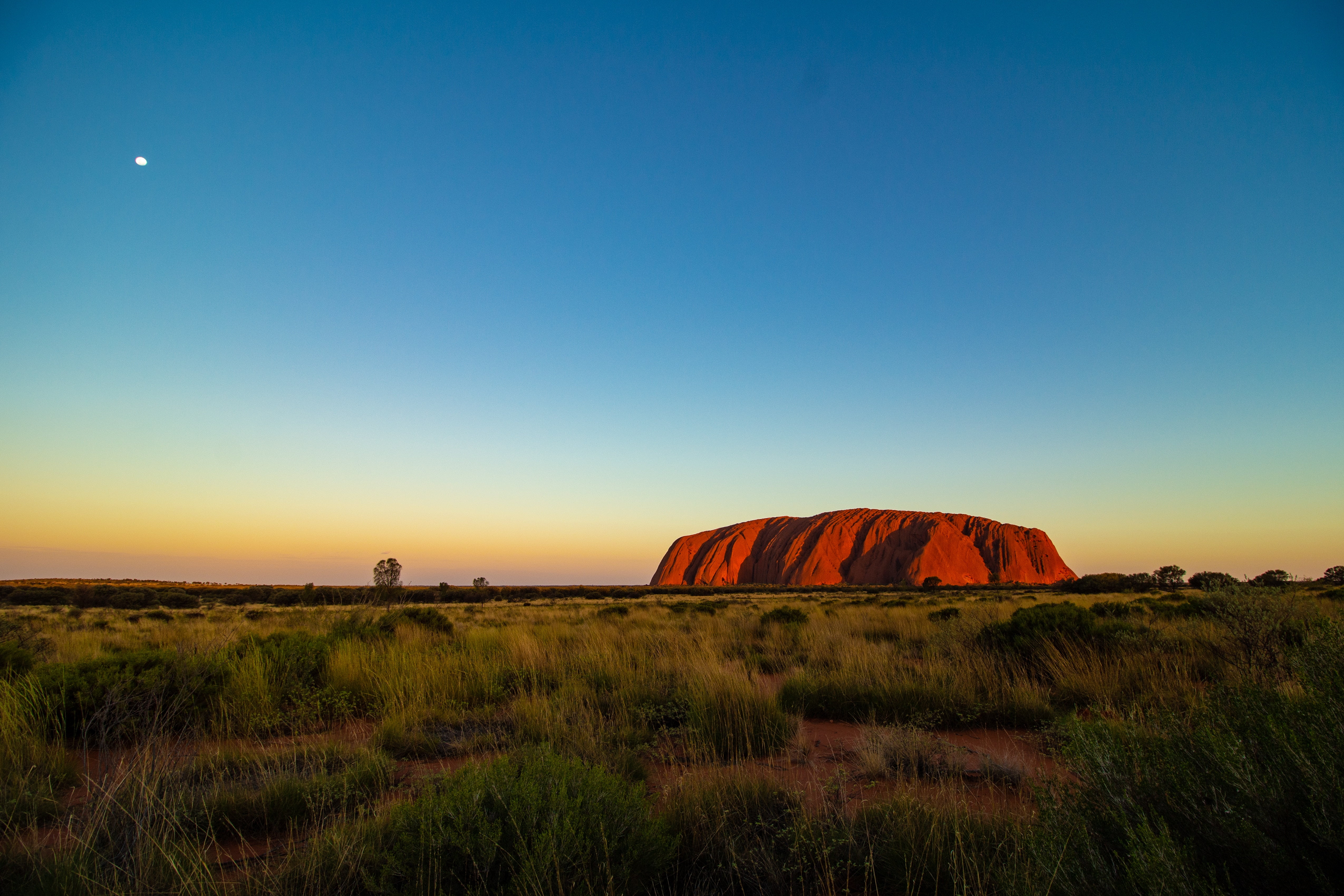 landscape, nature, Australia, Ayers Rock, 4K, HD Wallpaper