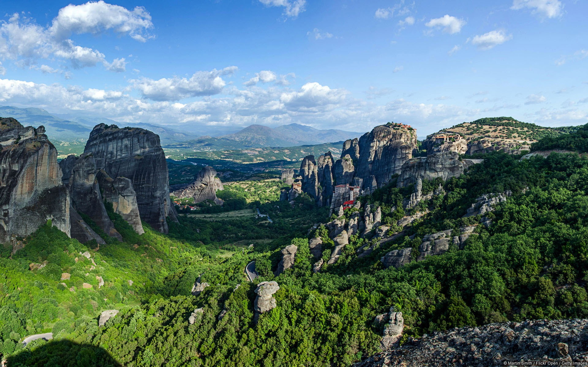 non-urban scene, rock formation, no people, rock, sandstone, nature, formation, travel destinations, beauty in nature, mountain range, tree, HD Wallpaper