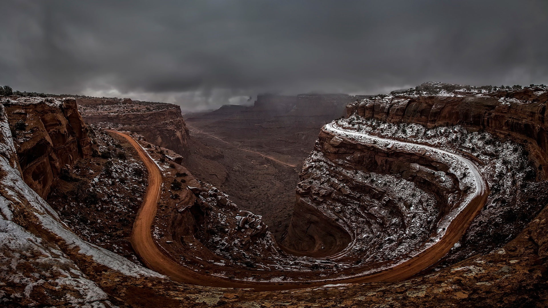 1080P, Utah, Endless, USA, Road, Canyon, Shafer, HD Wallpaper