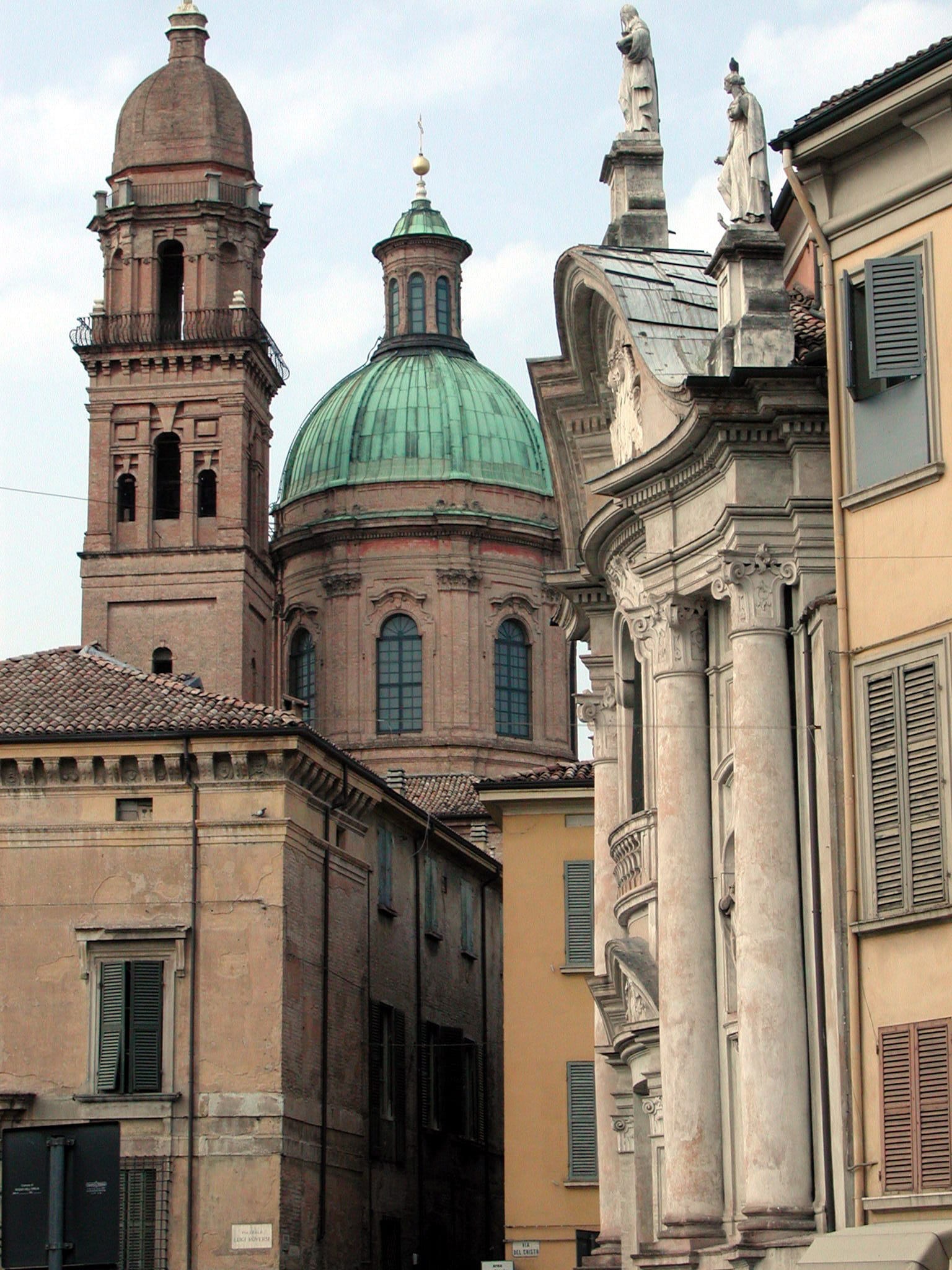 church of San Giorgio, town, building, san giorgio, sky, history, public domain, europe, built Structure, 1080P, famous Place, facade, nature, dome, cathedral, Phone HD Wallpaper