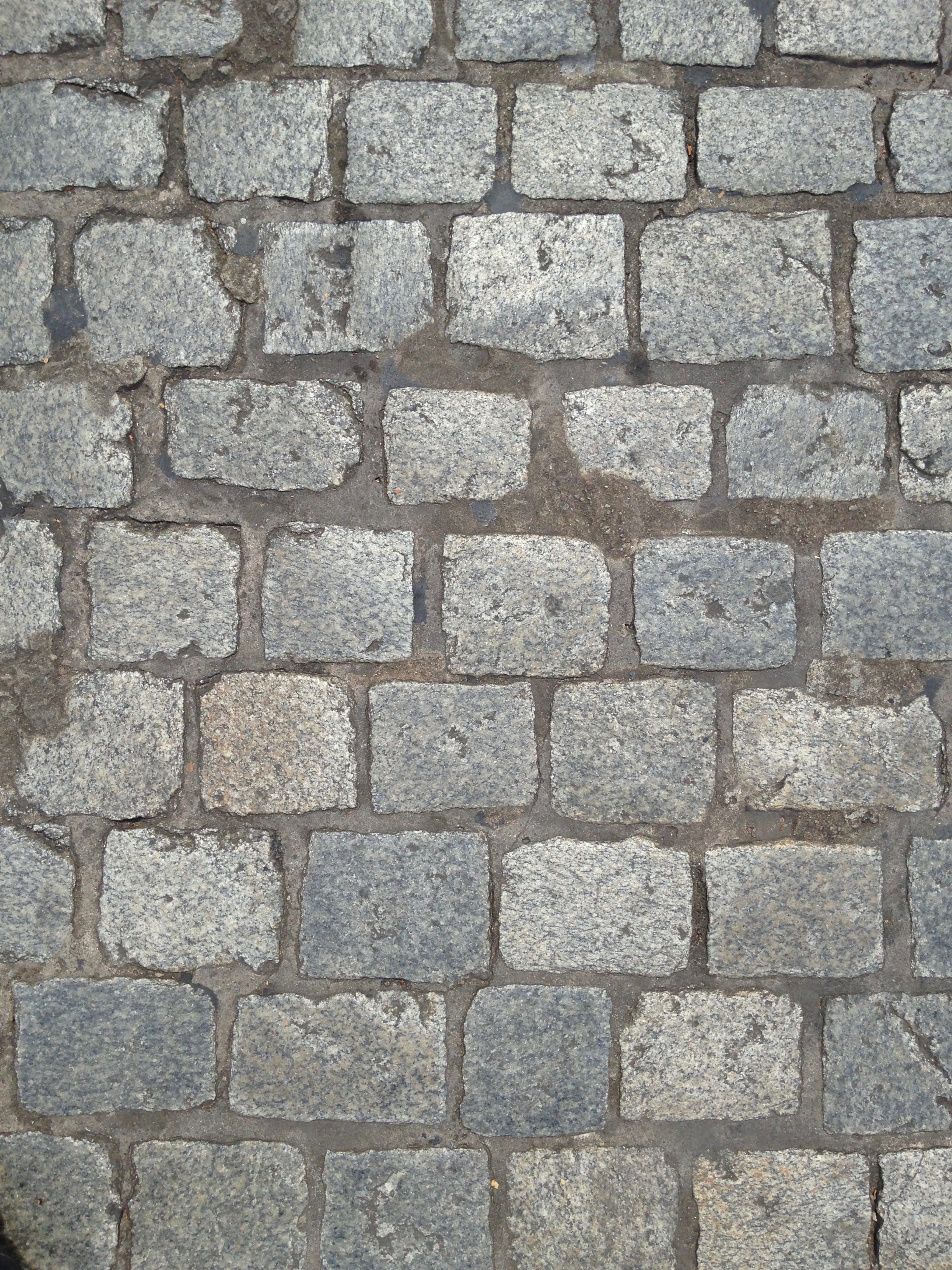cement, ground, old, stone Material, backgrounds, pattern, high angle view, 2K, outdoors, day, cobblestone, architecture, full frame, stone, stone wall, Phone HD Wallpaper