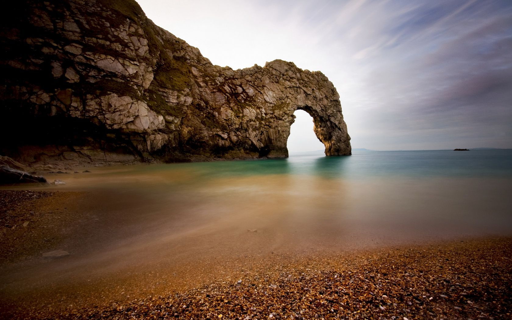720P, england, durdle, shore, ocean, dorset, door, arch, limestone, HD Wallpaper