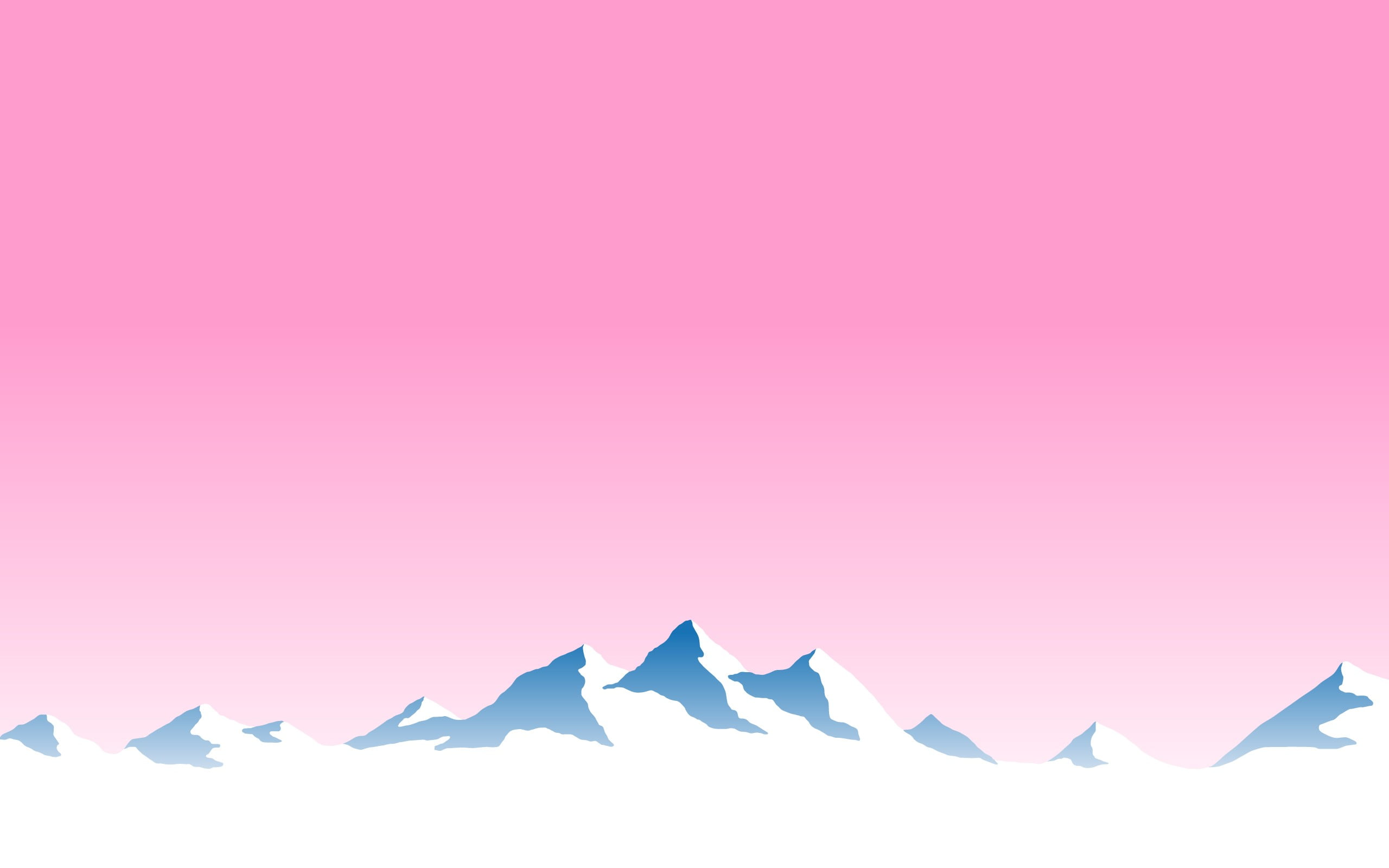 nature, mountain, white color, mountains, illustration, paper, creativity, pink, colored background, no people, covered, art and craft, purple, multi colored, HD Wallpaper