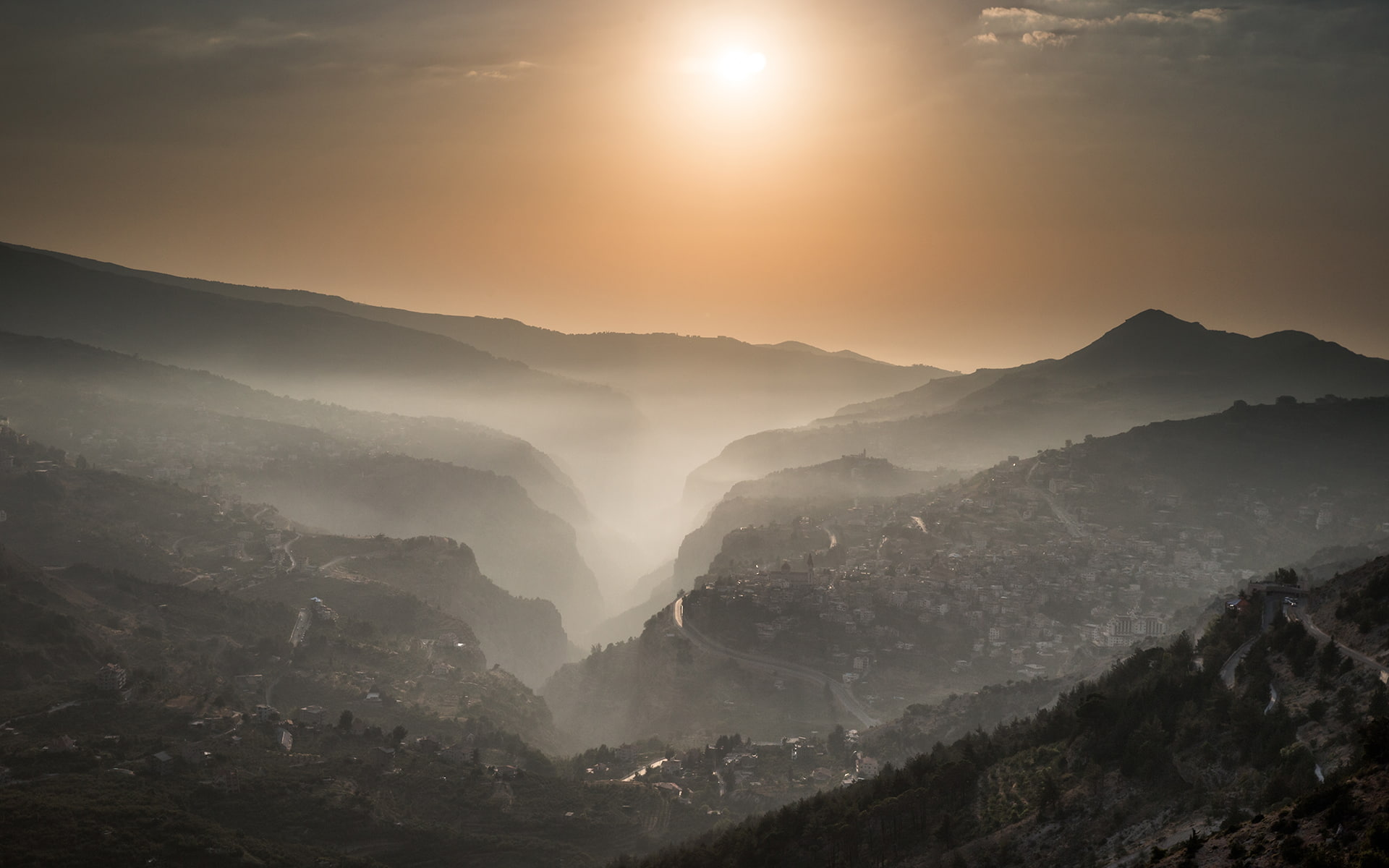 crevice, hd, nature, landscape, sunlight, 1080P, HD Wallpaper