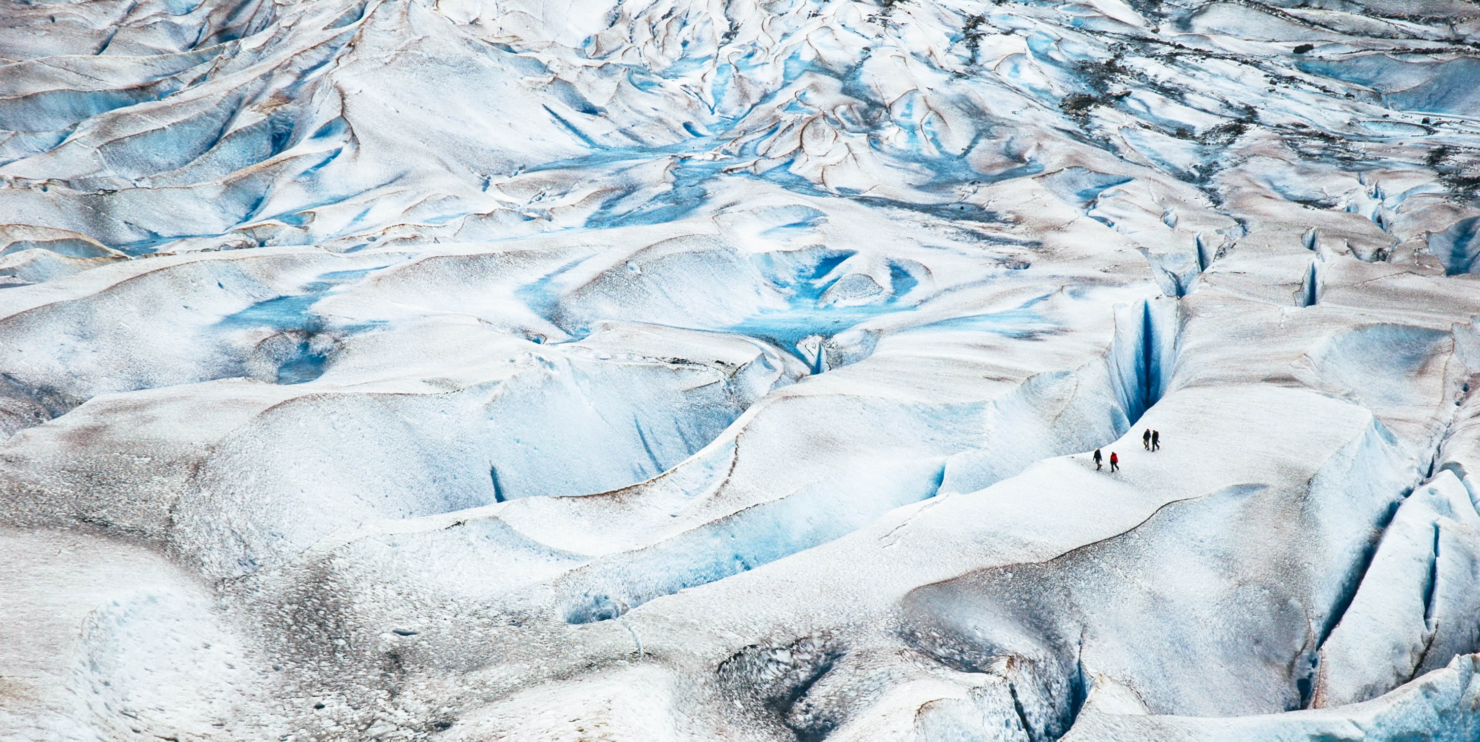 glacier, purity, environment, climate change, winter, scenics - nature, 2K, nature, blue, ice, frozen, cold, backgrounds, cold temperature, full frame, HD Wallpaper