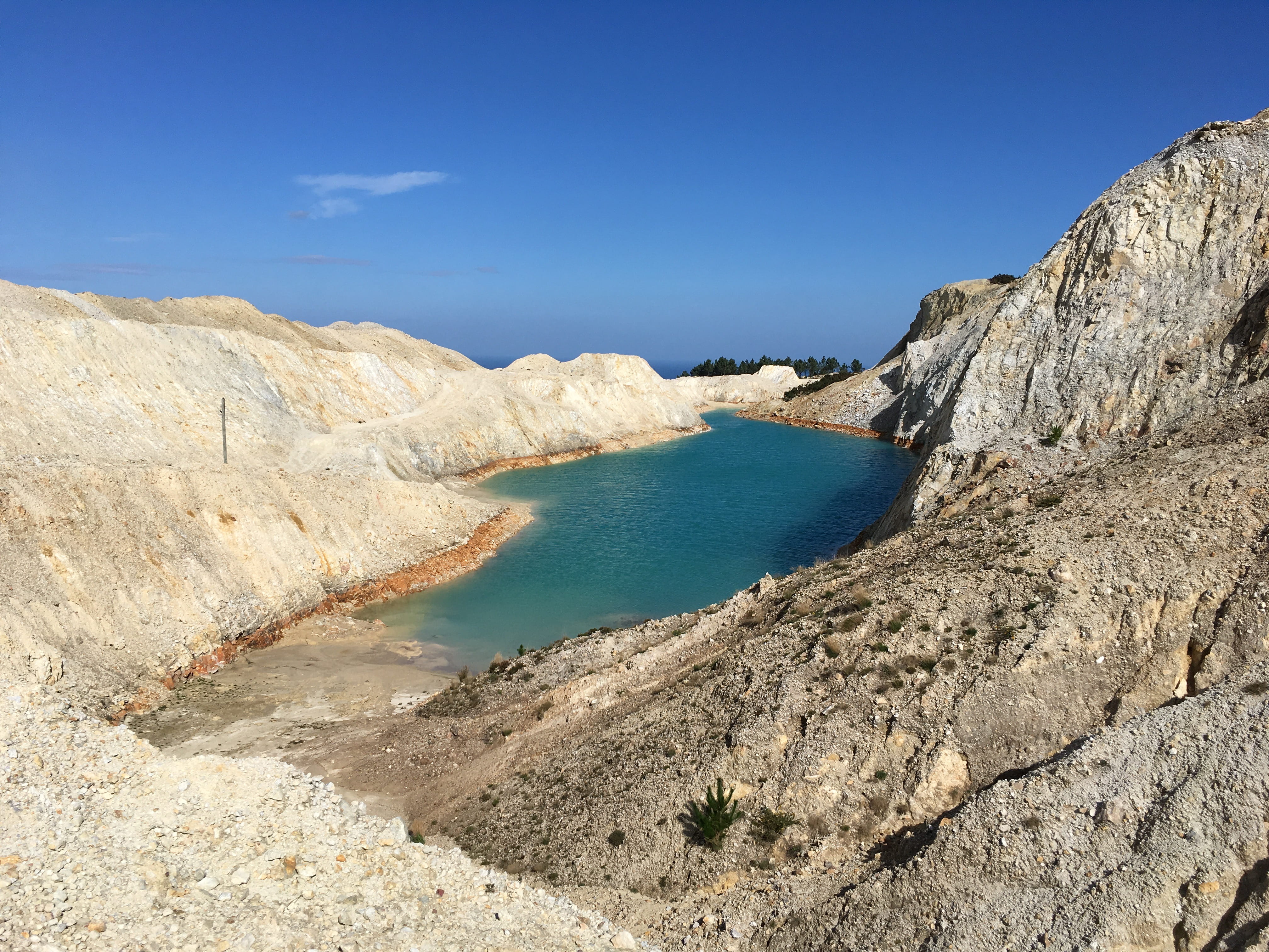 tranquil scene, spain, rock formation, nature, lake, land, outdoors, no people, beach, eroded, water, tranquility, arid climate, solid, rock, beauty in nature, HD Wallpaper