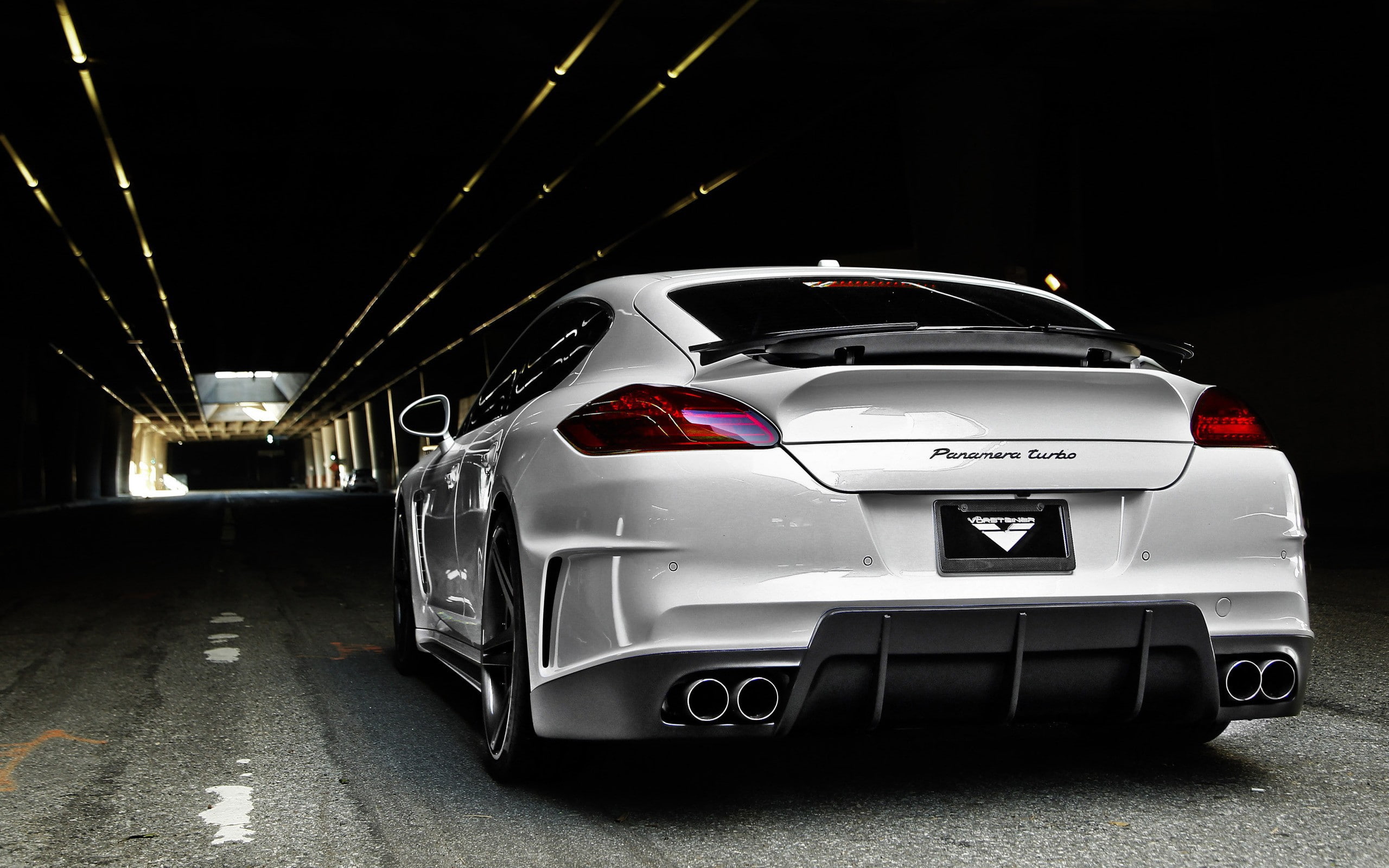 car, Porsche, white cars, Porsche Panamera, 2K, HD Wallpaper