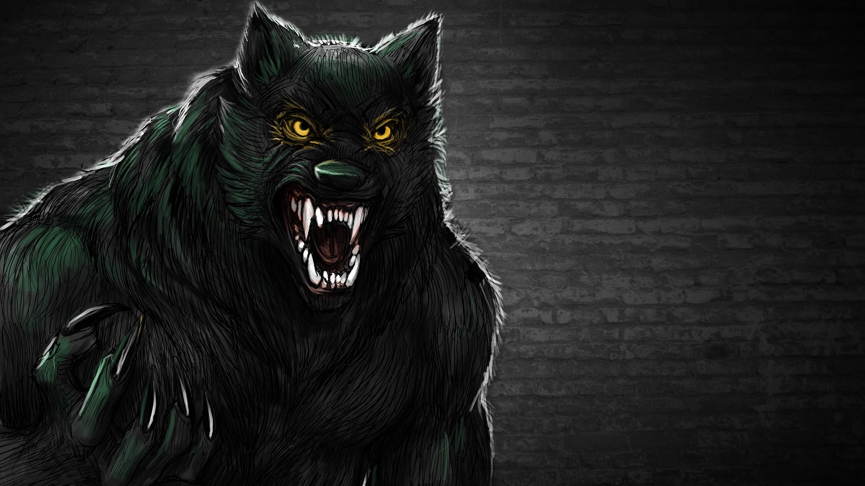 werewolf, 2K, HD Wallpaper