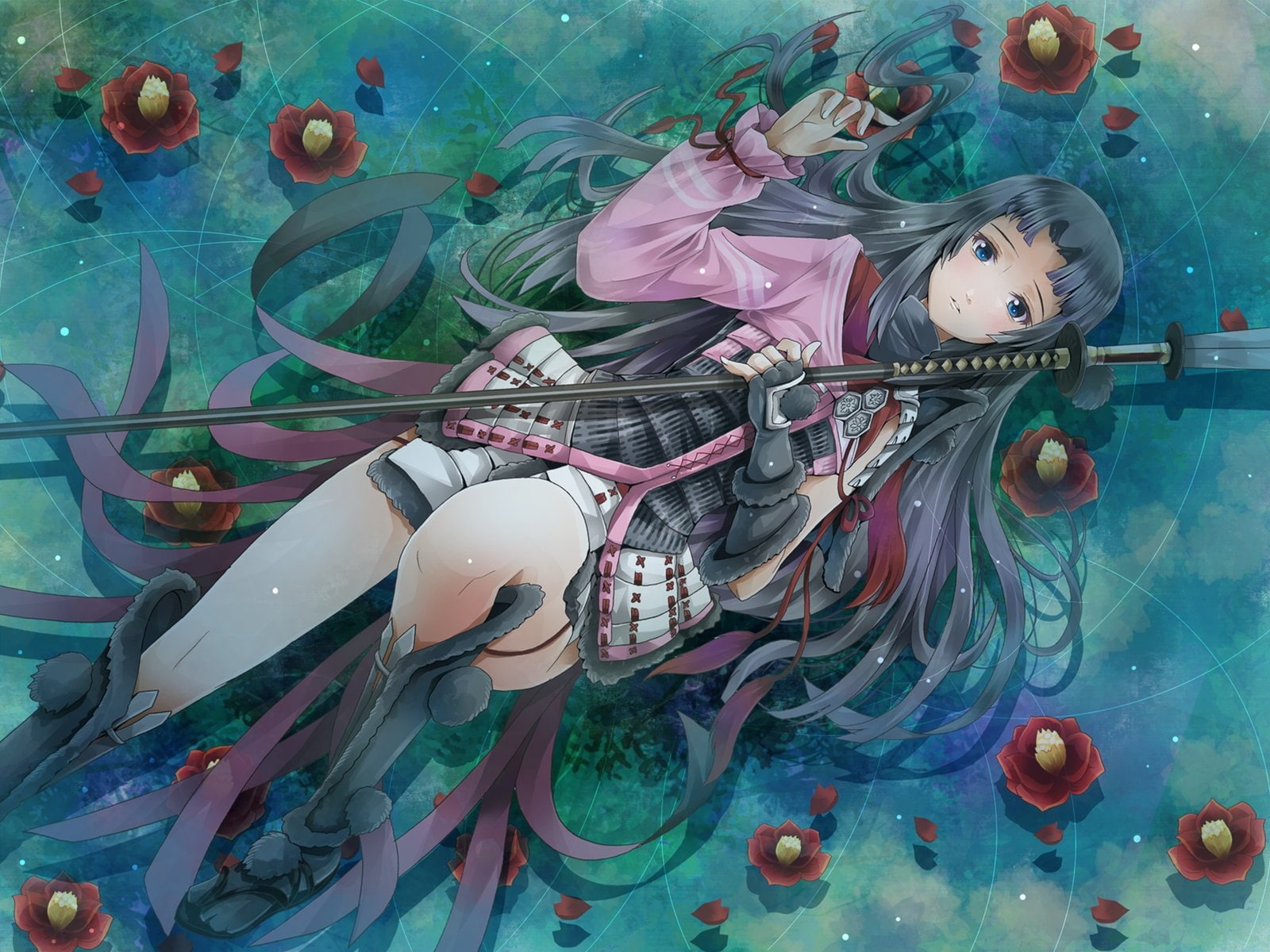 oichi, sengoku, weapons, basara, 720P, HD Wallpaper