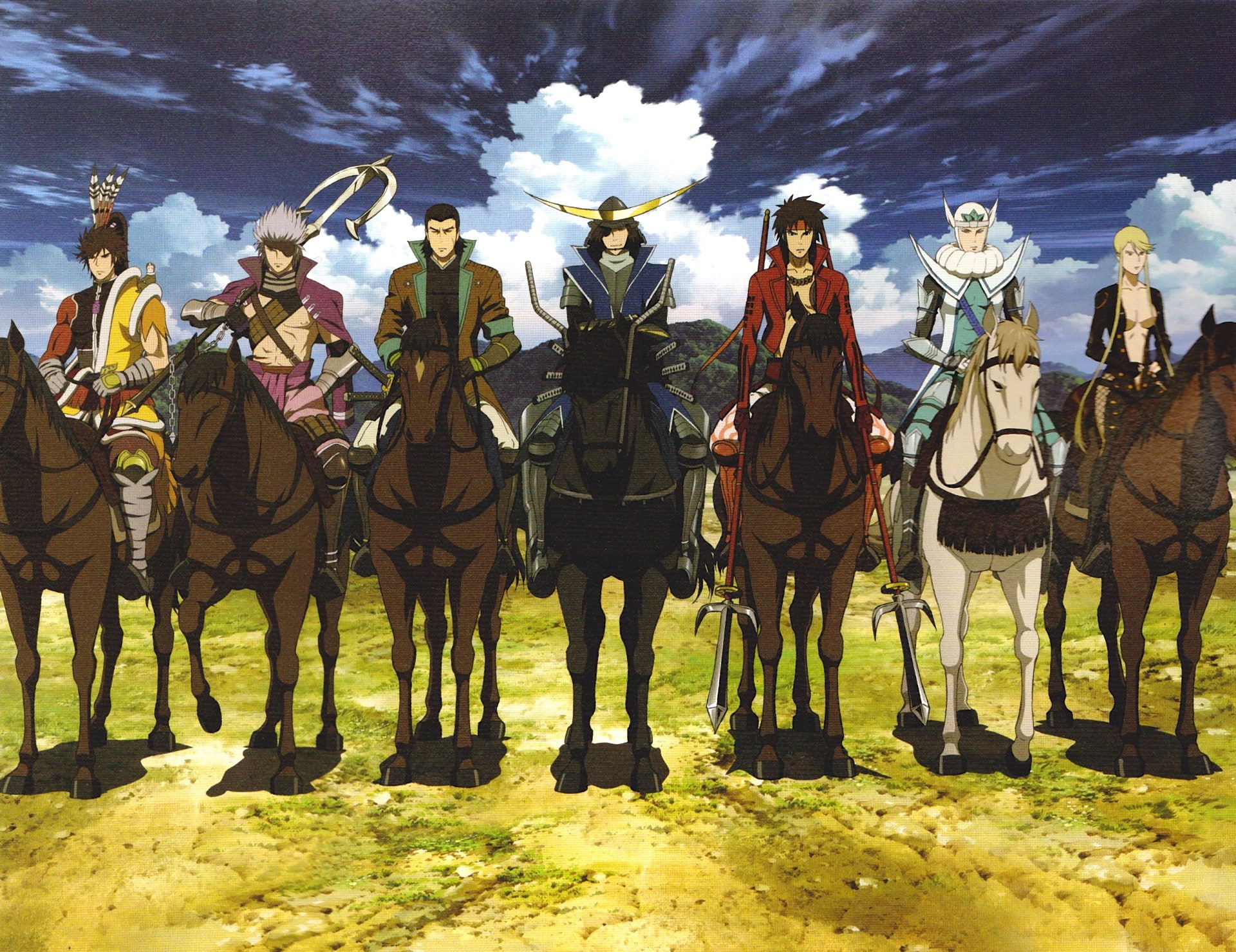 1080P, sengoku basara, HD Wallpaper