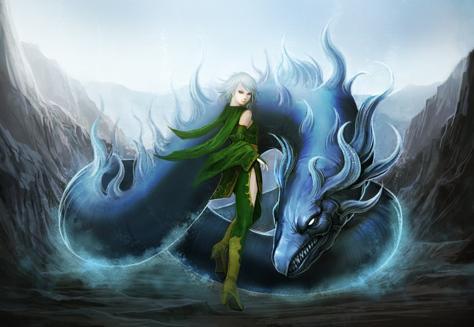 Final Fantasy IV, Eidolon, Final Fantasy, Rydia, 720P, HD Wallpaper