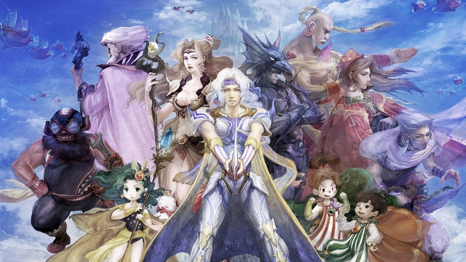 1080P, final fantasy iv advance, HD Wallpaper
