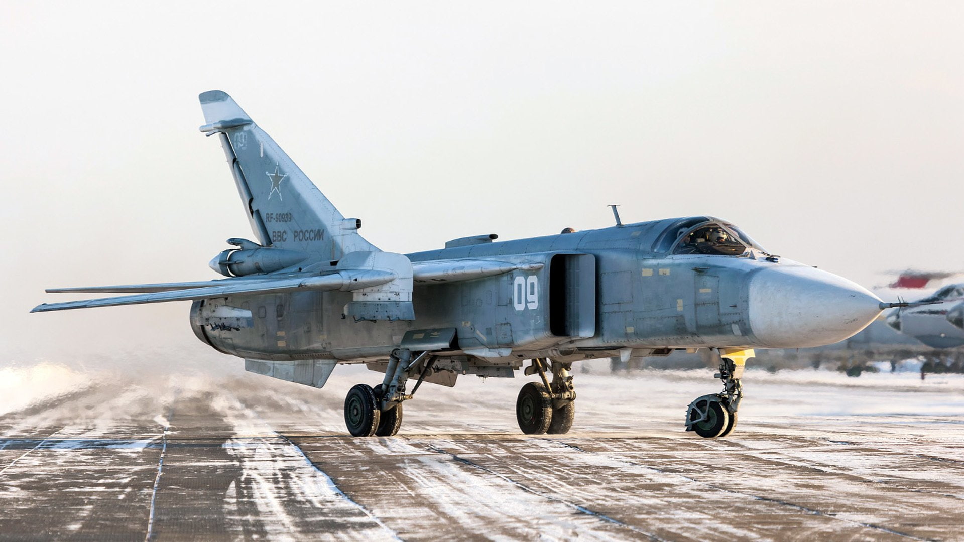 Sukhoi Su-24, 1080P, Jet Fighters, HD Wallpaper