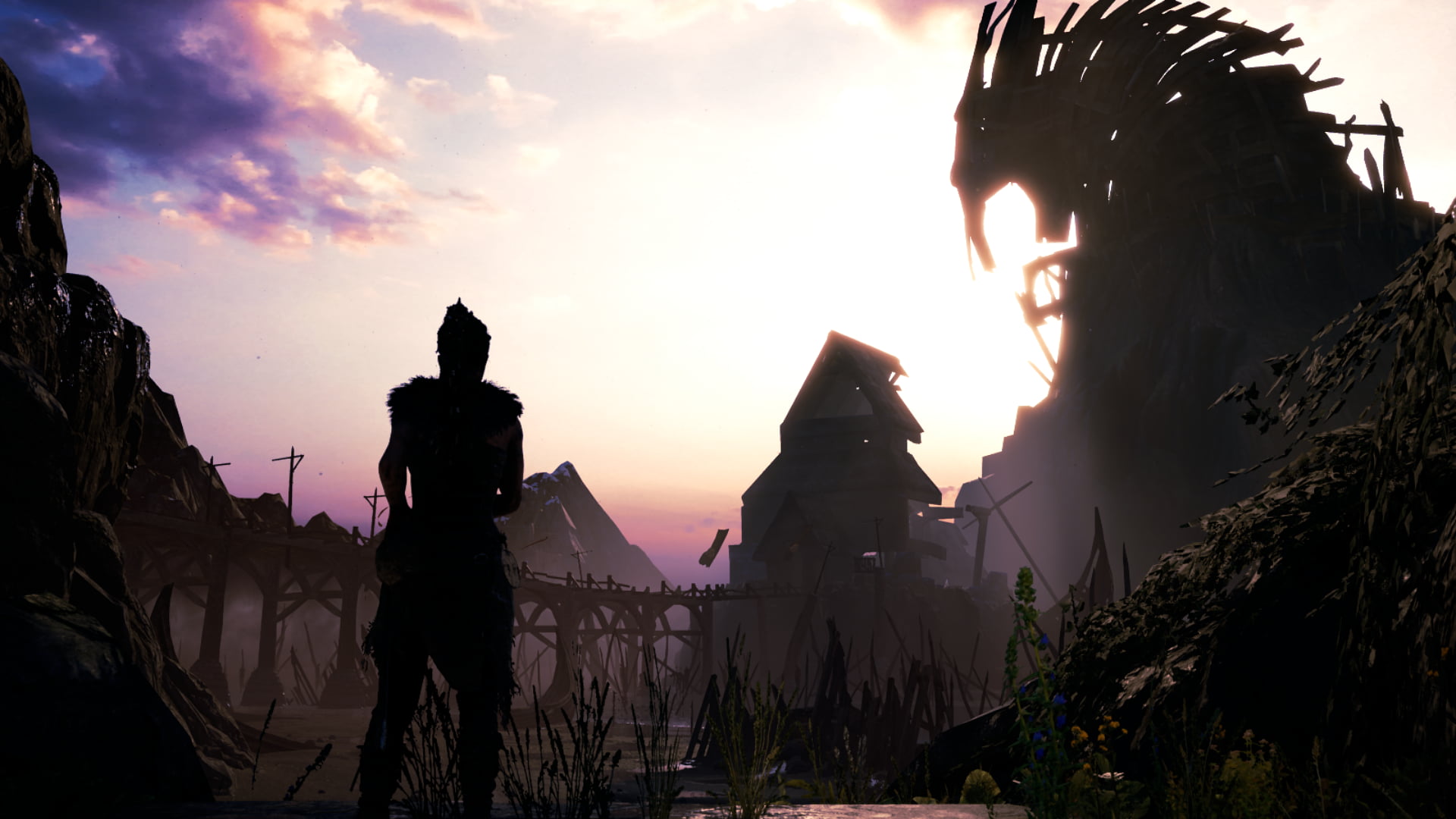 video games, screen shot, 1080P, Hellblade: Senuas Sacrifice, Senua, HD Wallpaper