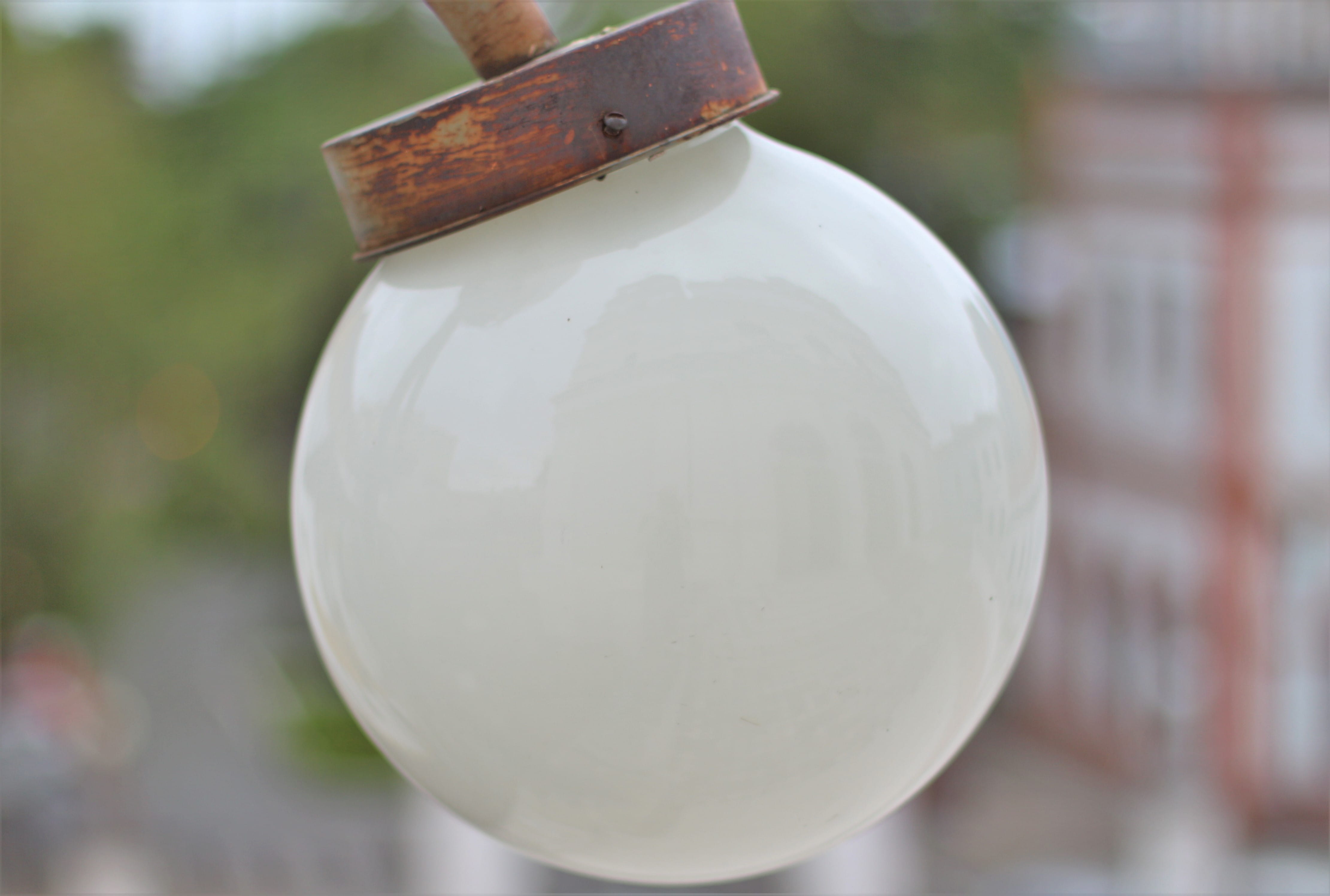 hanging, luz, igreja nossa senhora das dores, nature, circle, day, close-up, old, sphere, single object, no people, transparent, glass - material, focus on foreground, HD Wallpaper