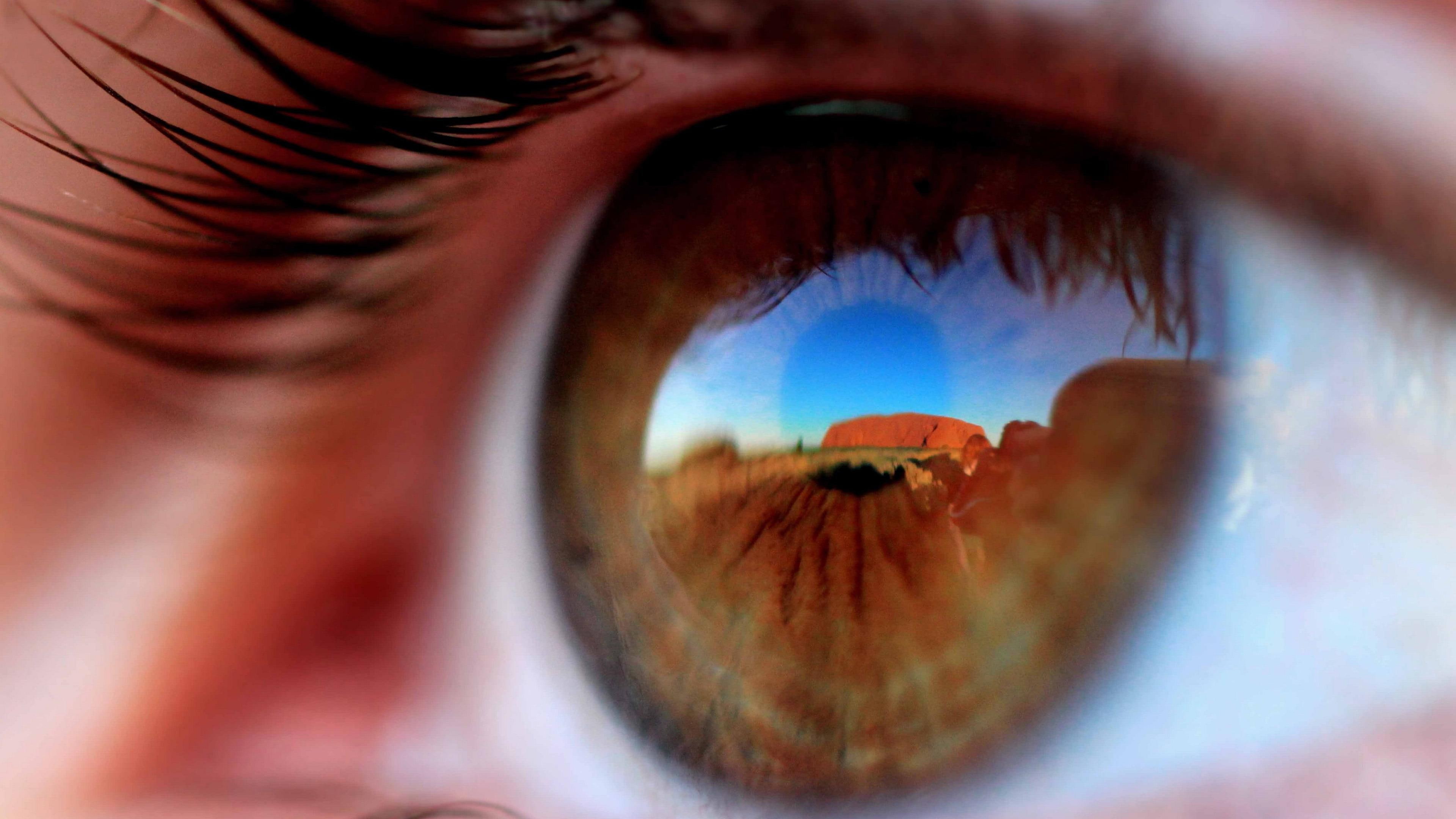 3840x2160, left, photography, eye, human, 4K, brown, HD Wallpaper