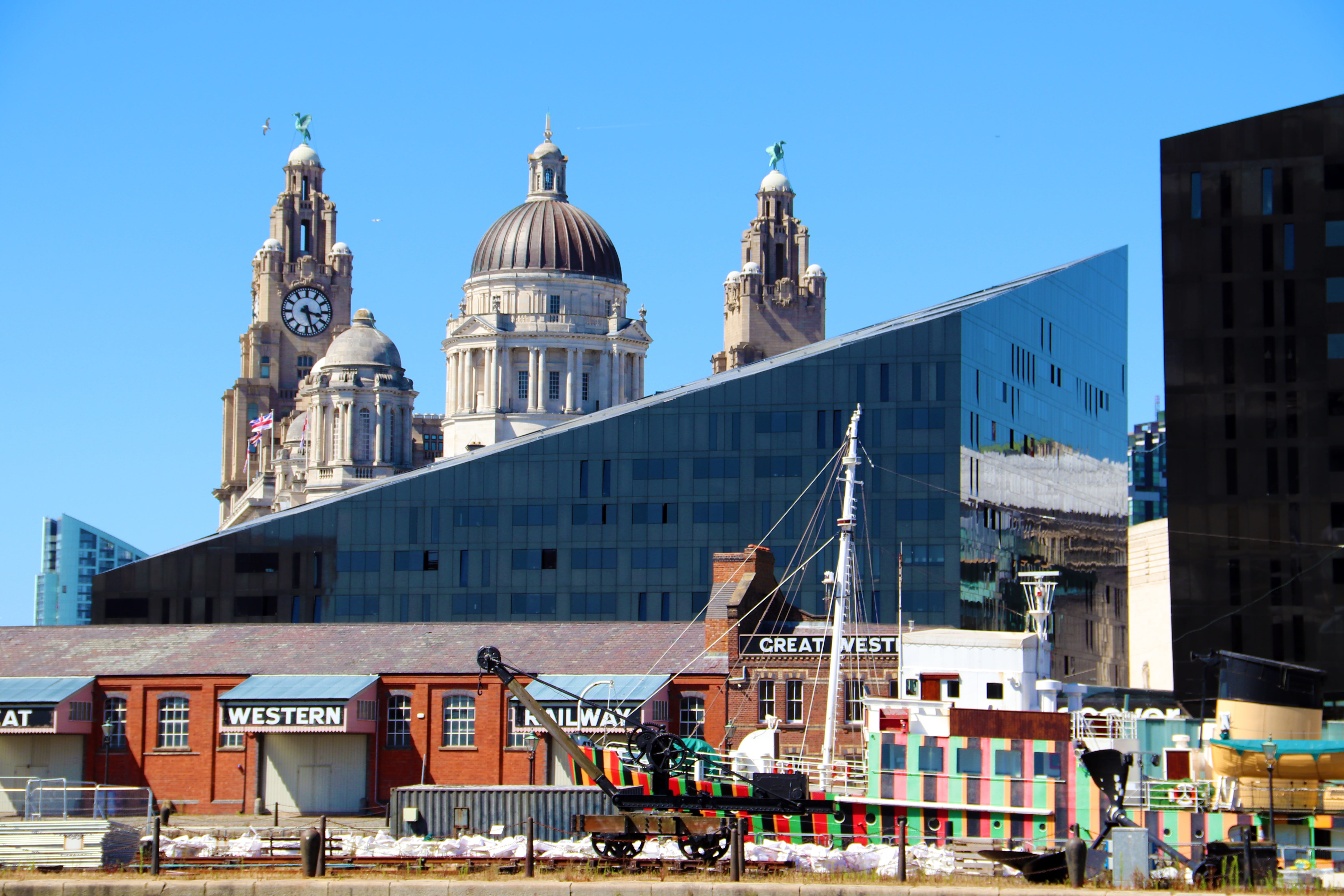 spirituality, historic, religion, belief, buildings, sky, building exterior, nature, built structure, merseyside, travel destinations, liverpool, mode of transportation, HD Wallpaper