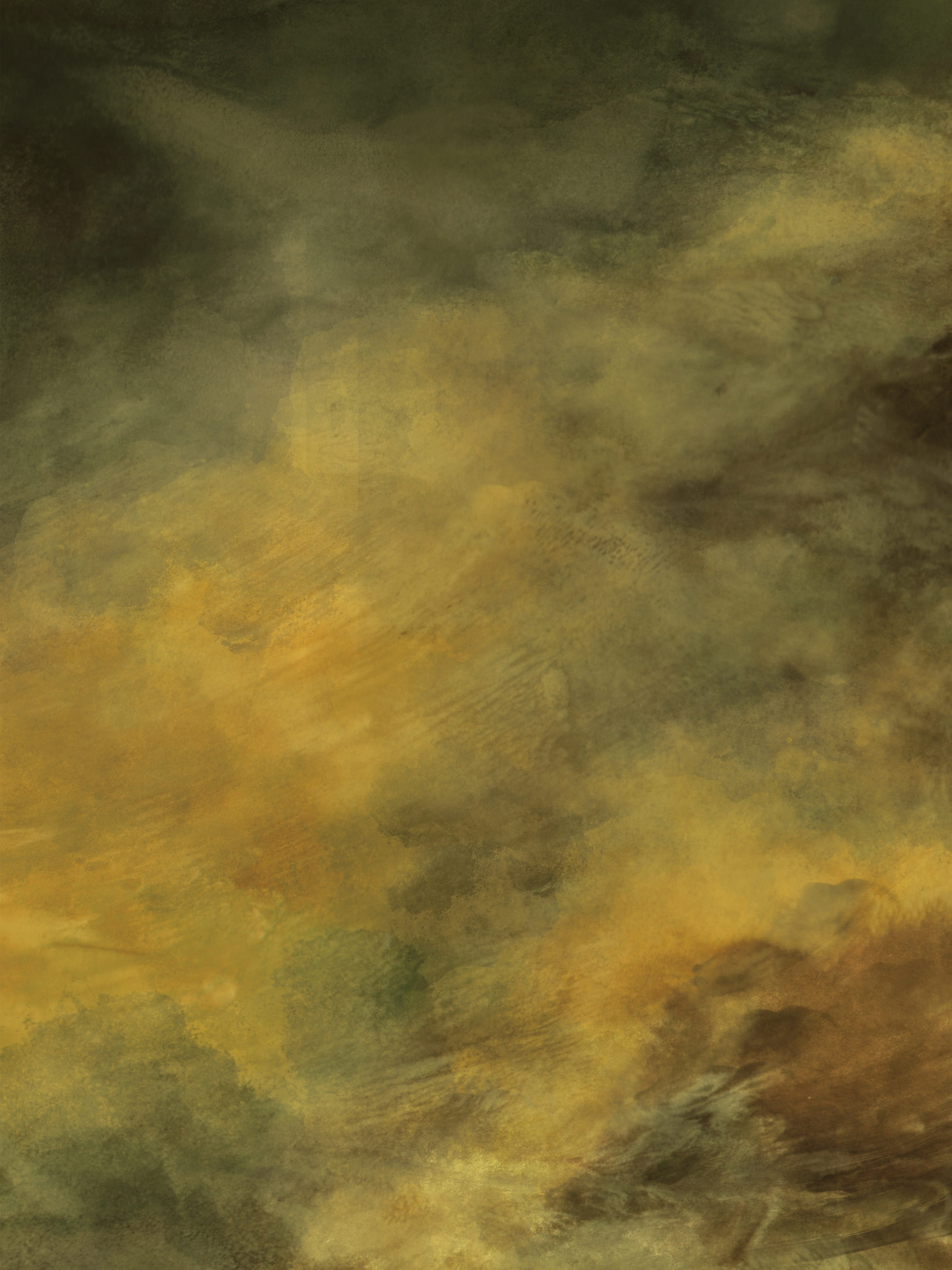 grunge, textured, dark, beauty in nature, yellow, sky, abstract, 2K, sunset, art and craft, fog, creativity, full frame, cloudy, pattern, backgrounds, Phone HD Wallpaper