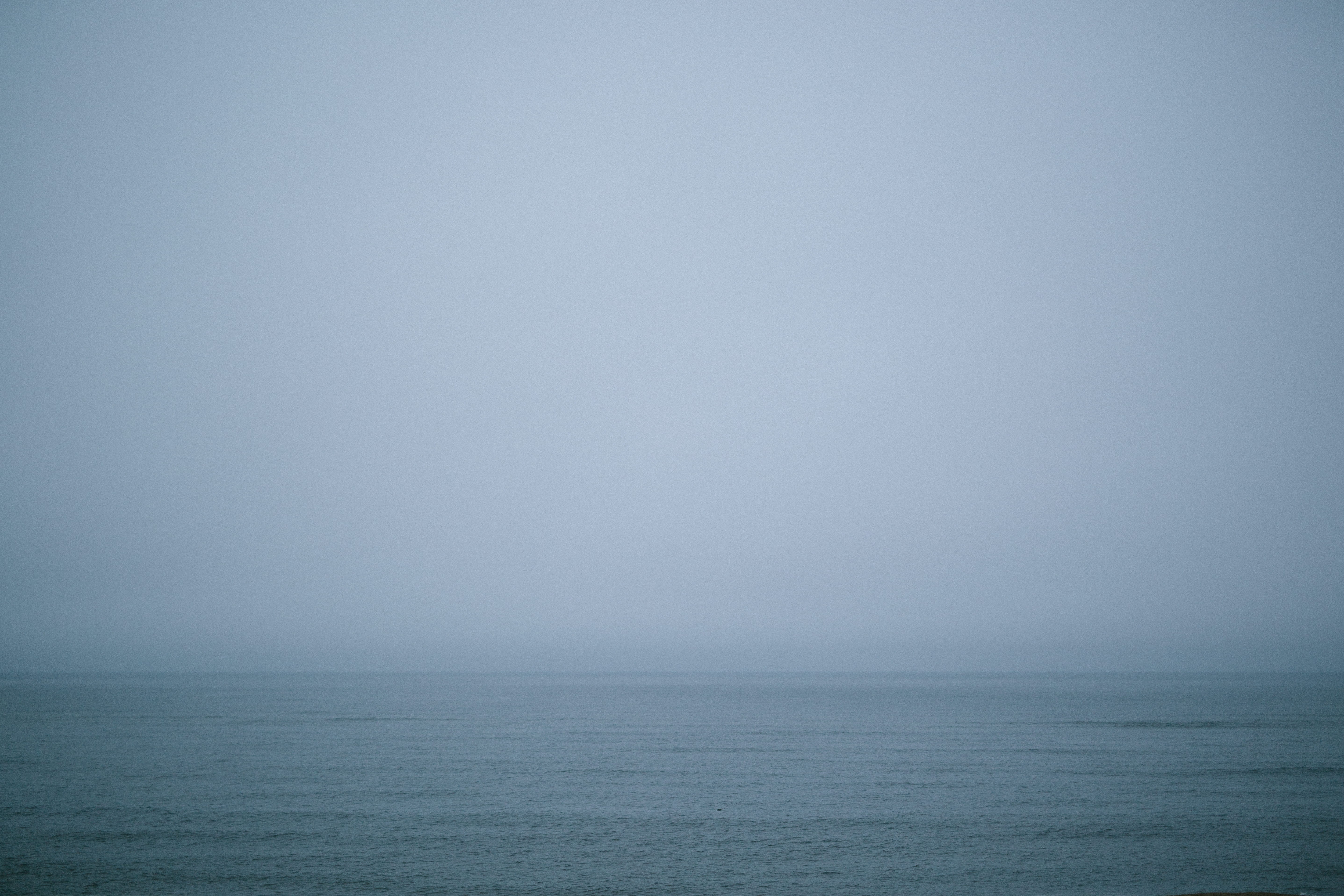 abstract, horizon, outdoors, ocean, water, sparse, backgrounds, horizon over water, fog, beauty in nature, scenics - nature, simple, sea, tranquility, sky, HD Wallpaper