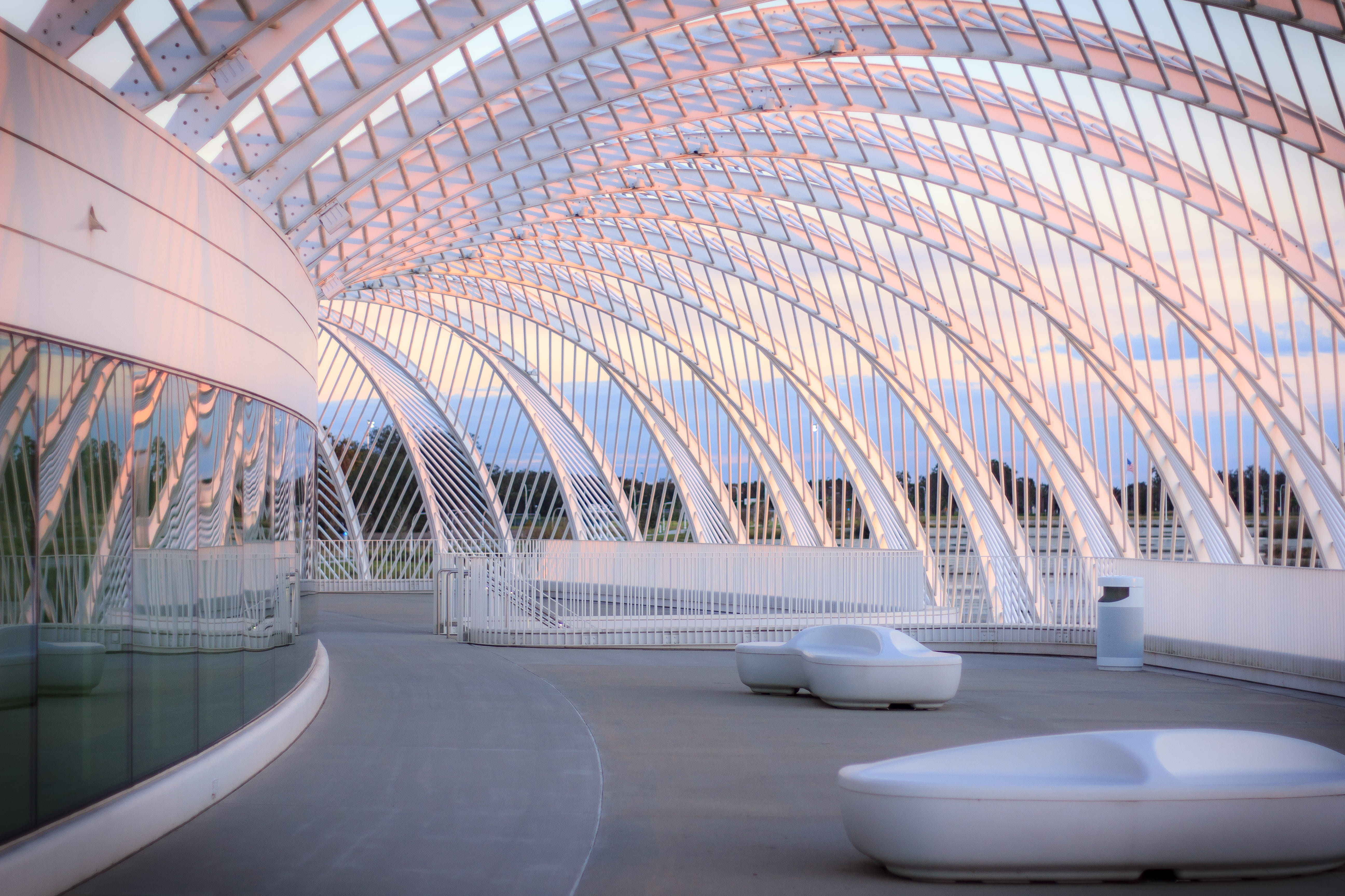 united states, 5K, trees, day, views, architecture, lighting equipment, modern, seat, lakeland, indoors, illuminated, nature, built structure, luxury, HD Wallpaper