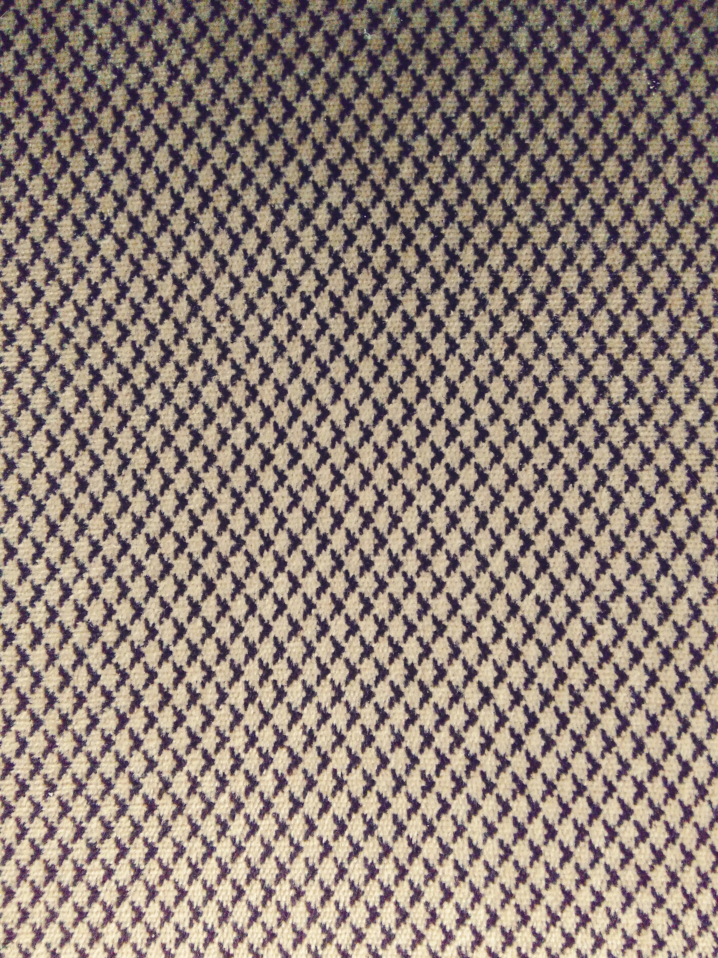 fabric, close-up, black, white color, textured effect, abstract, ornament, decor, 2K, metal, full frame, indoors, seamless, print, simple, pattern, shape, Phone HD Wallpaper