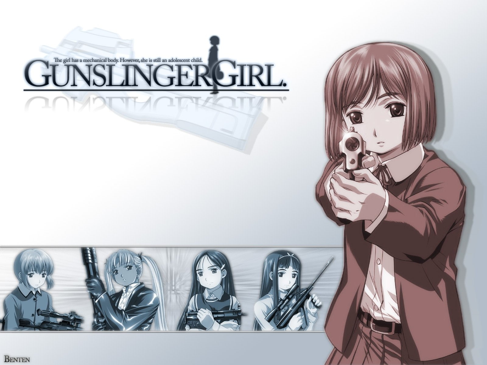 Gunslinger Girl, 720P, Anime, HD Wallpaper