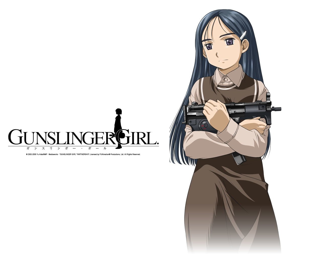 Gunslinger Girl, Anime, 720P, HD Wallpaper
