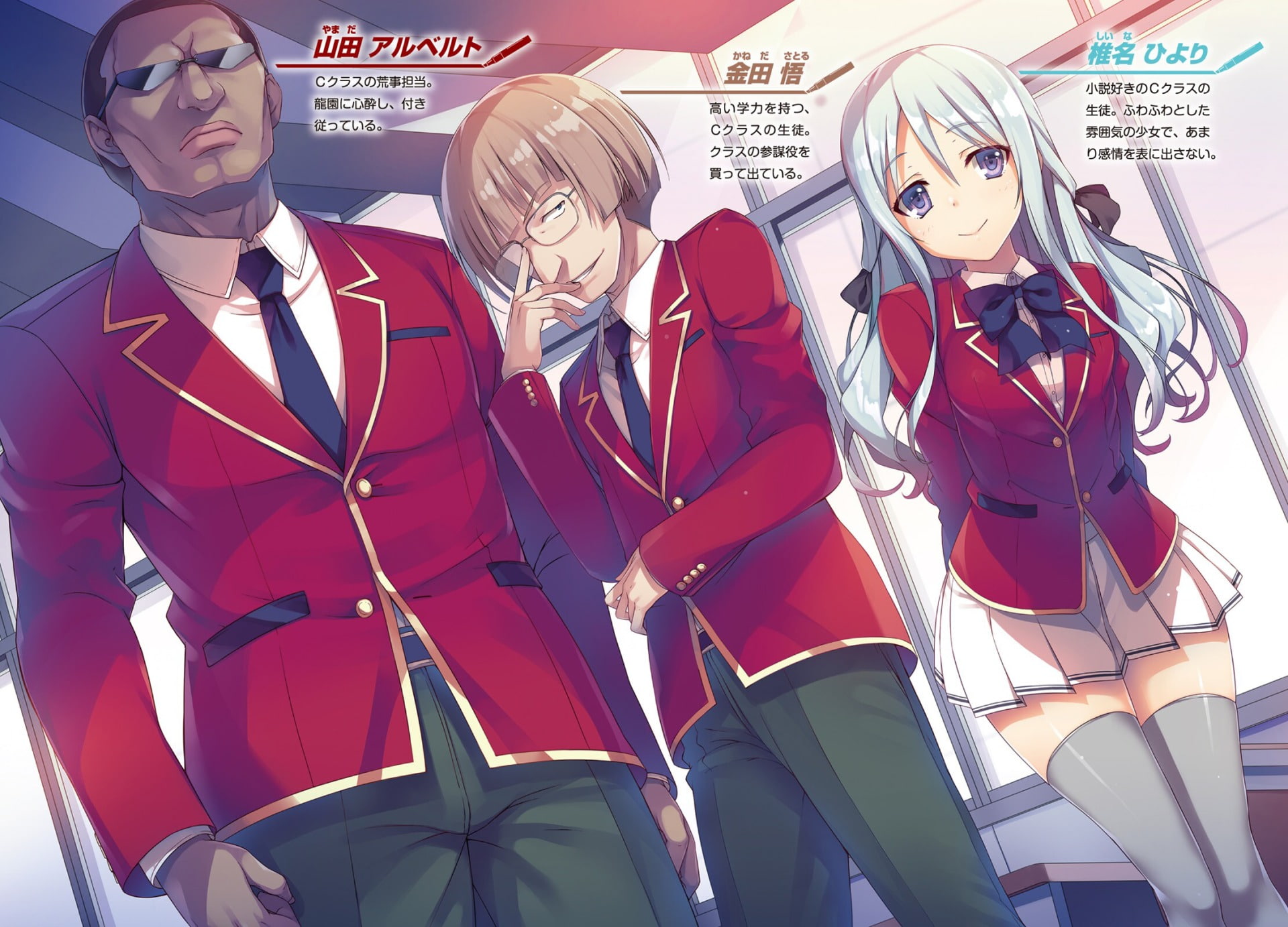 1080P, Classroom of the Elite, Anime, HD Wallpaper