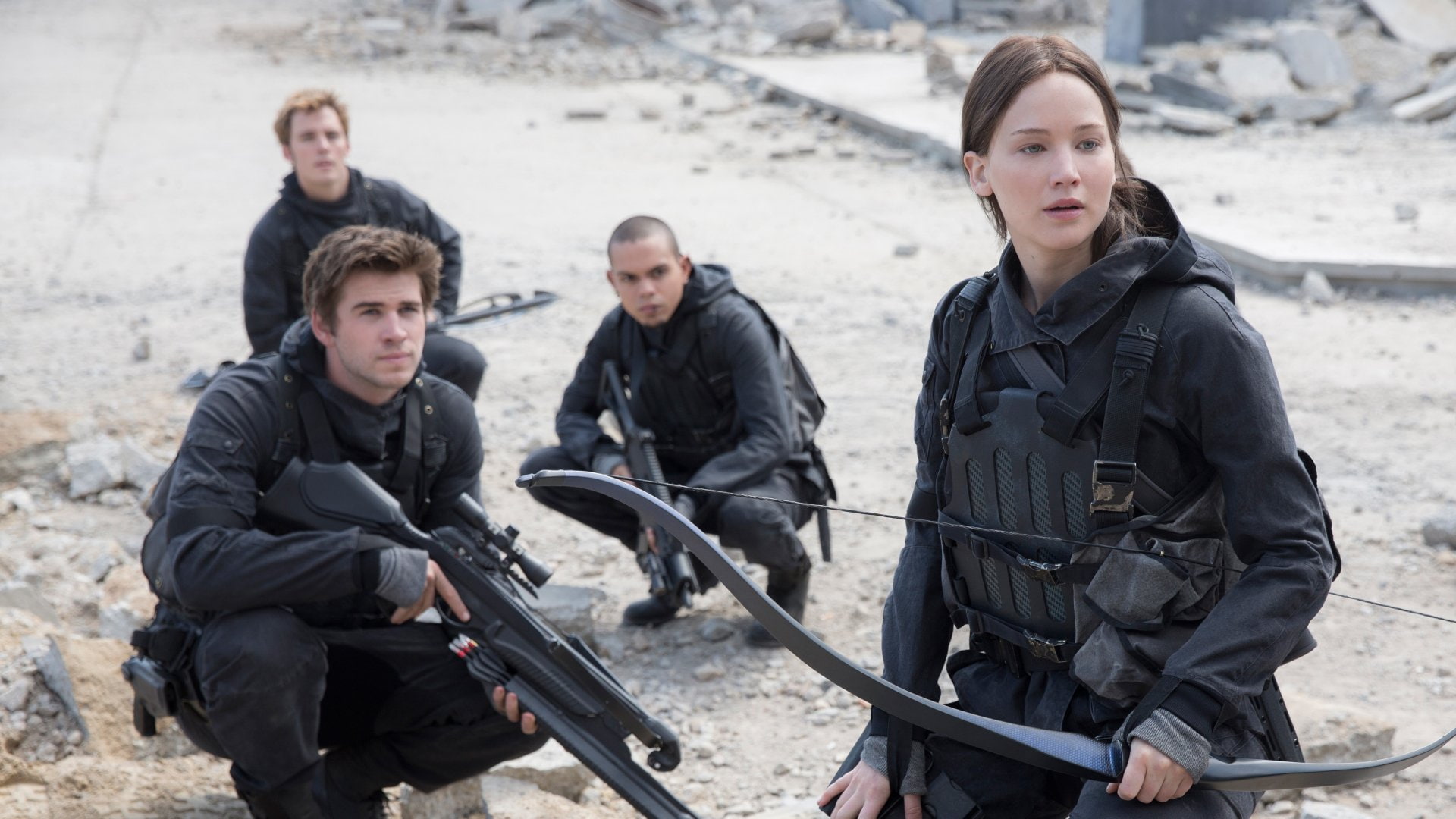 The Hunger Games: Mockingjay - Part 2, The Hunger Games, Liam Hemsworth, Jennifer Lawrence, 1080P, HD Wallpaper