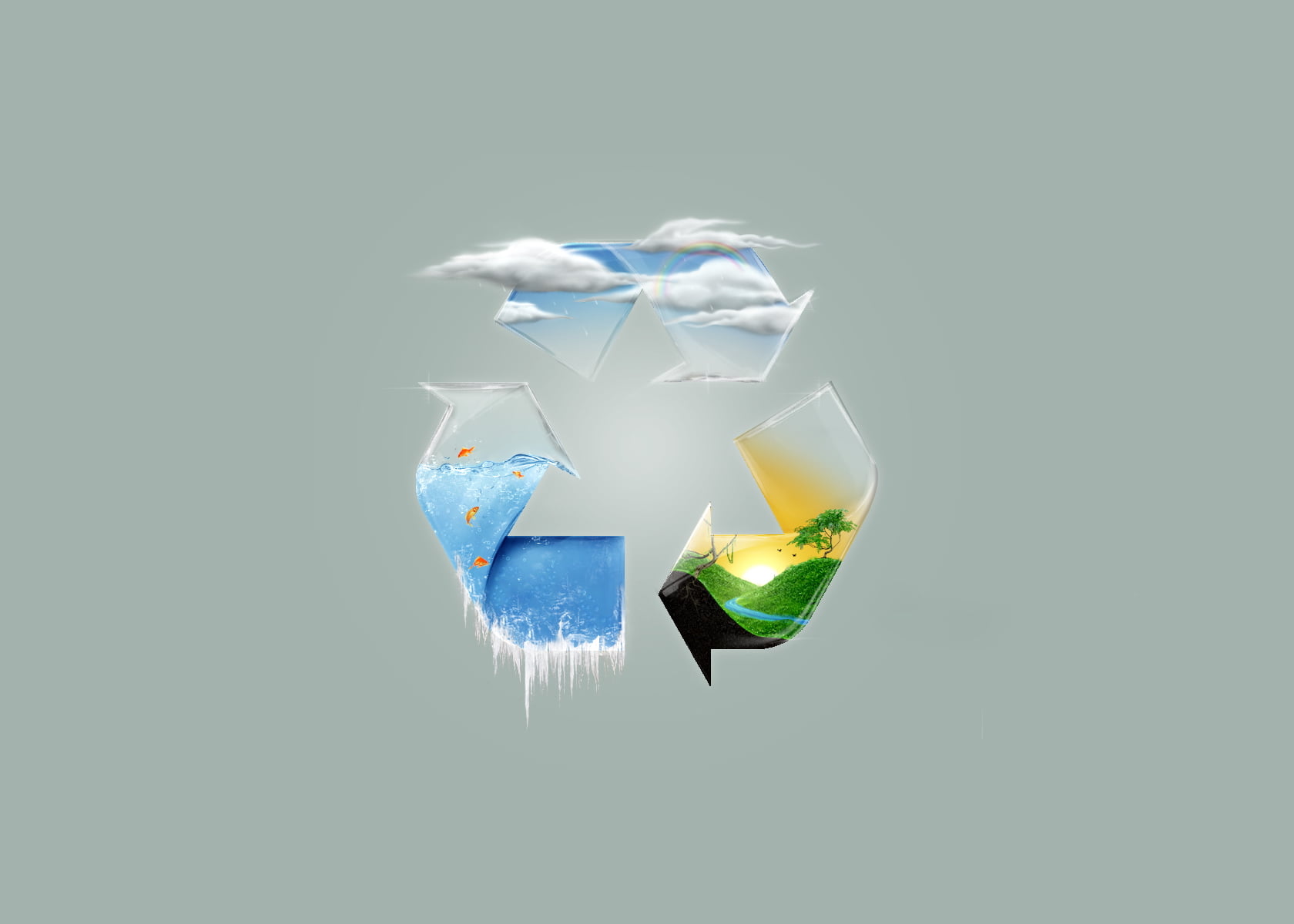 indoors, logo, studio shot, transparent, symbol, vector, backgrounds, arrows, broken, green color, close-up, ice, black background, business, creativity, HD Wallpaper